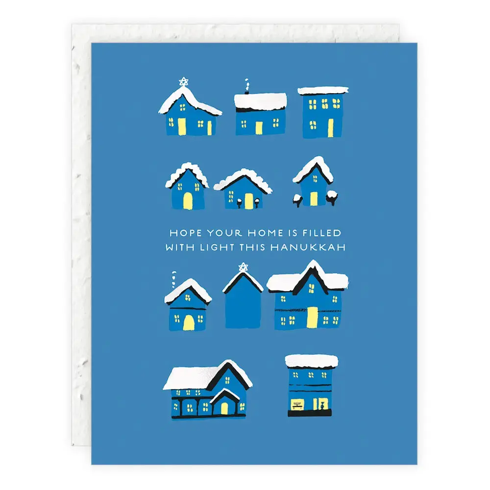 Hanukkah Homes Card 1
