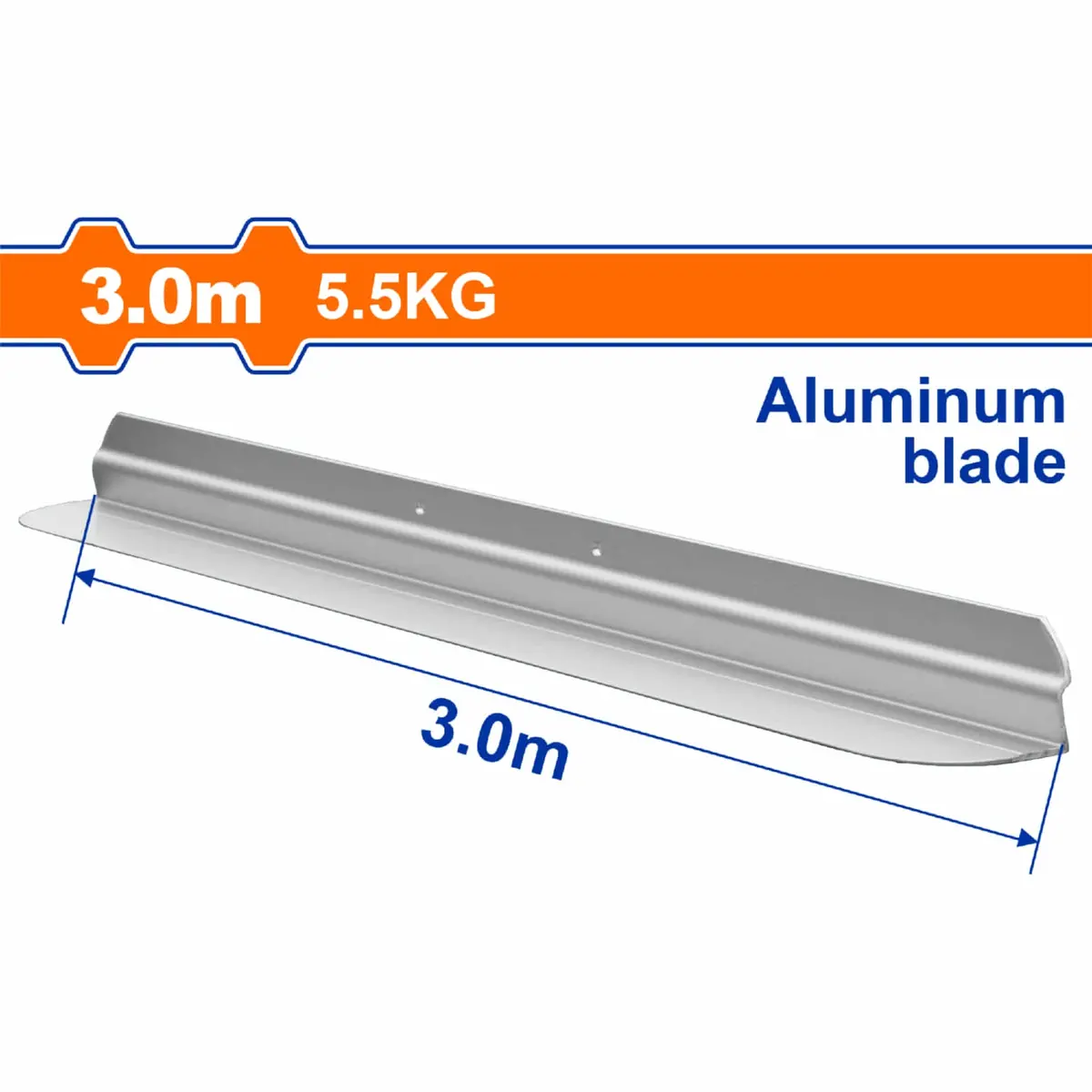 Hoja De Aluminio Para Regla Vibratoria Wsfs2a09 Tamaño De La Hoja: 3.0M 7.2Kg 1