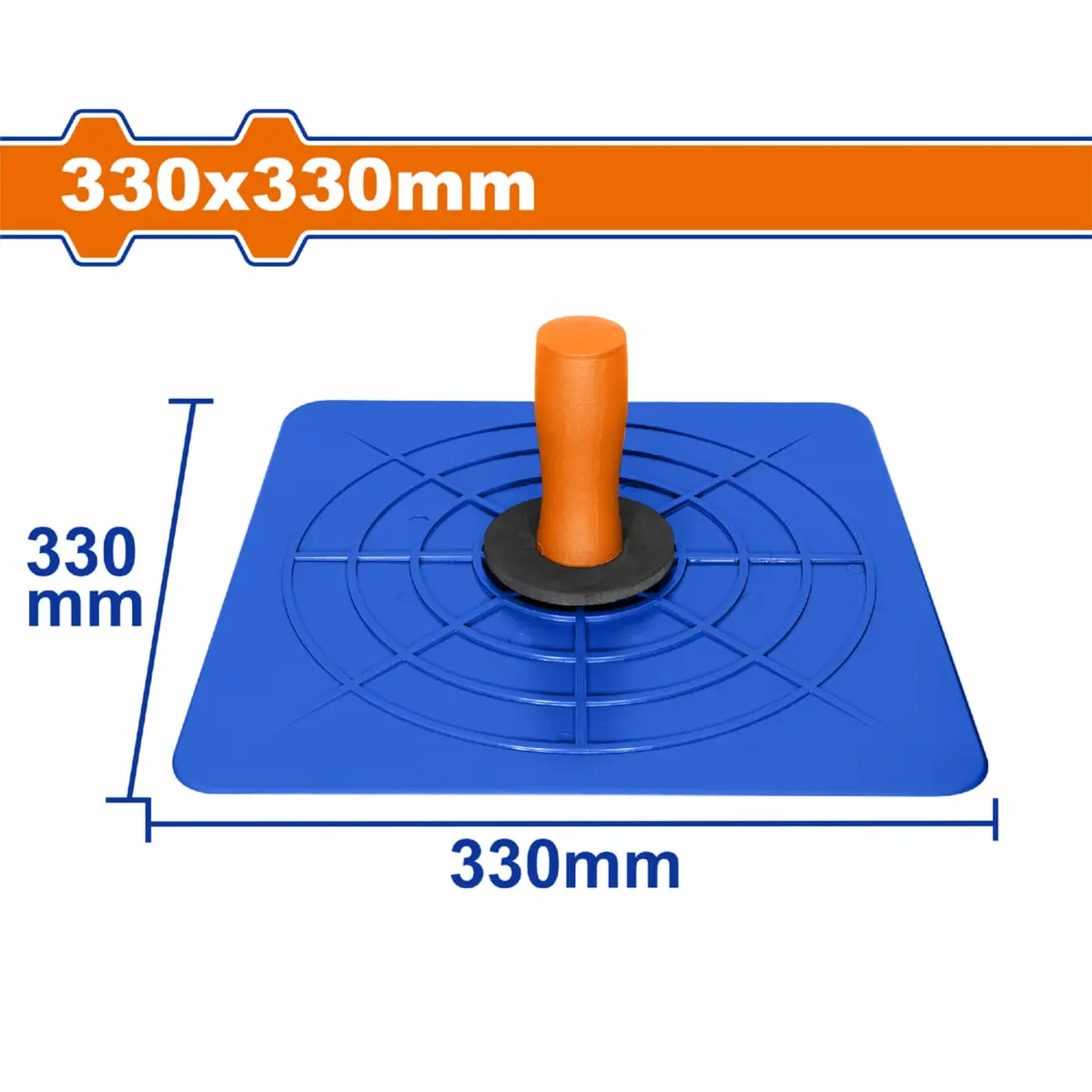 Paleta De Plástico Para Gypsum 330X330mm Halcon De Yeso. Bandeja Para Gyspum Drywall Pastear Pasteo 1