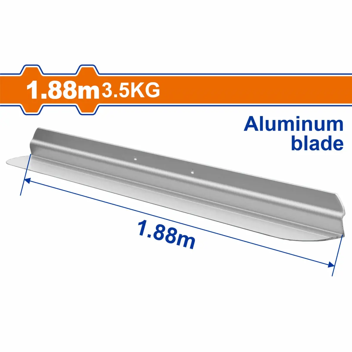 Hoja De Aluminio Para Regla Vibratoria Wsfs2a09 Tamaño De La Hoja: 1.88 Metros 3.5Kg 1
