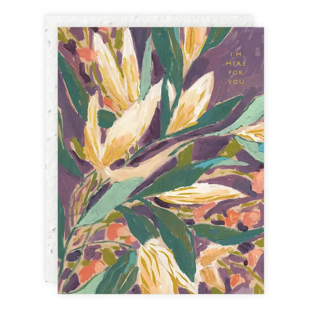 Here For You Sympathy Card 1