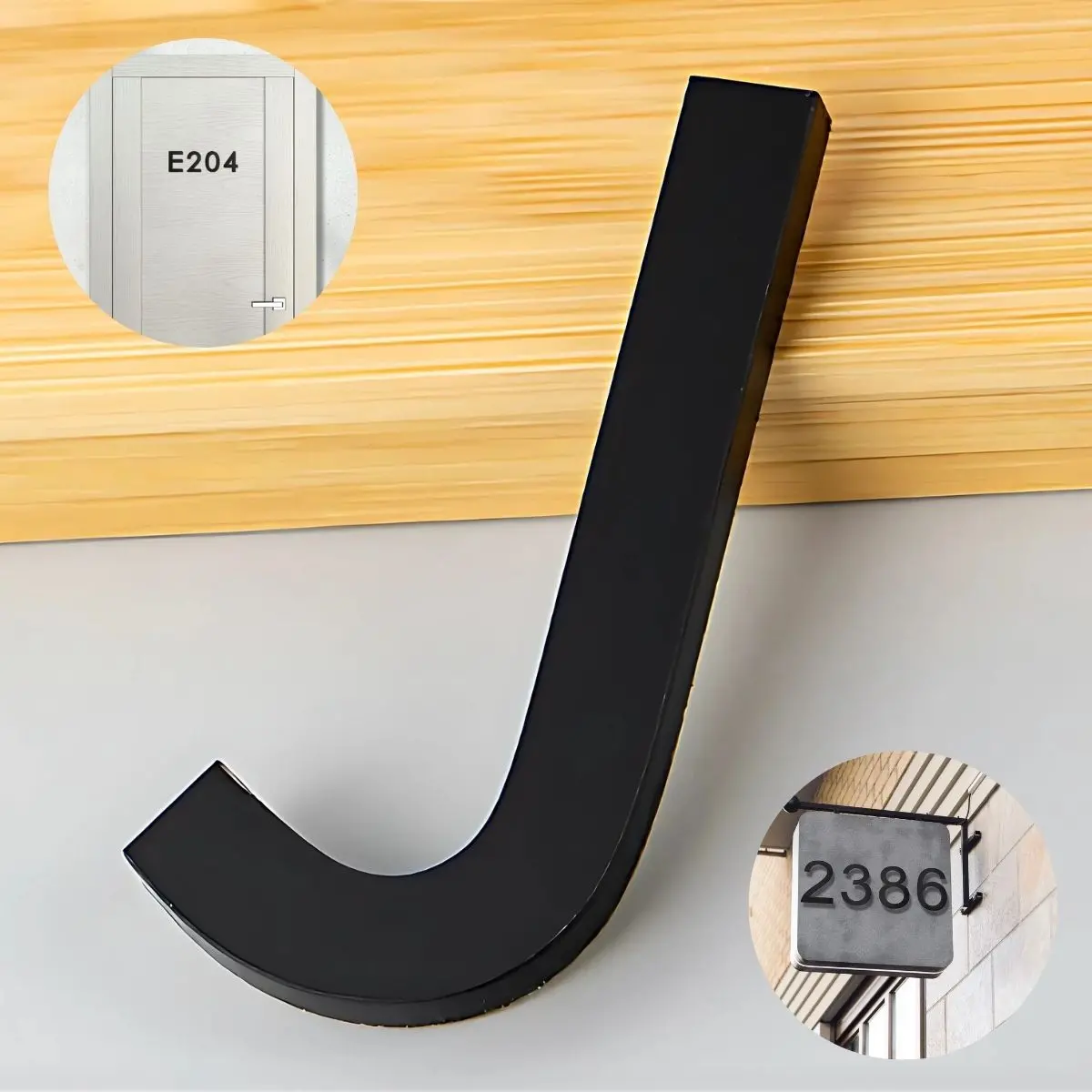 Letras En Acrílico Autoadhesivo 10X6.6Cm Para Fachadas Y Puertas. Letrero Señal Alfabética Adhesiva. (Unidad) 7