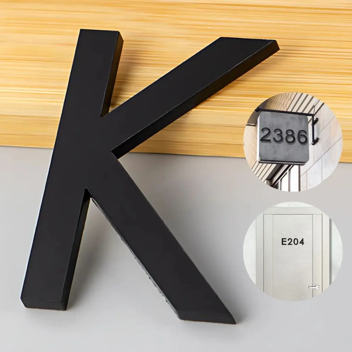 Letras En Acrílico Autoadhesivo 10X6.6Cm Para Fachadas Y Puertas. Letrero Señal Alfabética Adhesiva. (Unidad) 7