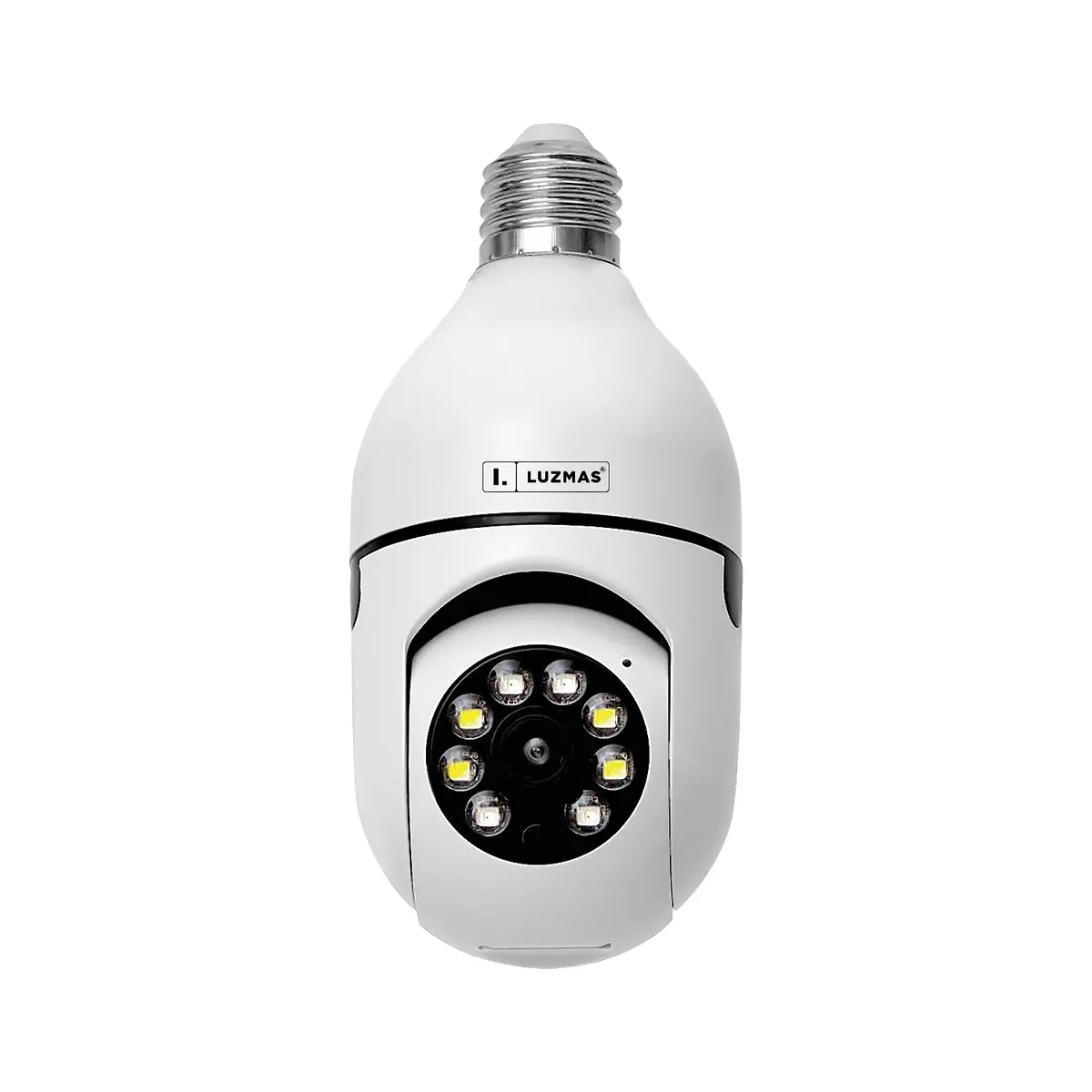 Cámara De Seguridad Wifi Tipo Bombillo Socket Con Visión Nocturna. Cámara De Videovigilancia Con Detección De Movimiento Con Conexión Wifi. 1