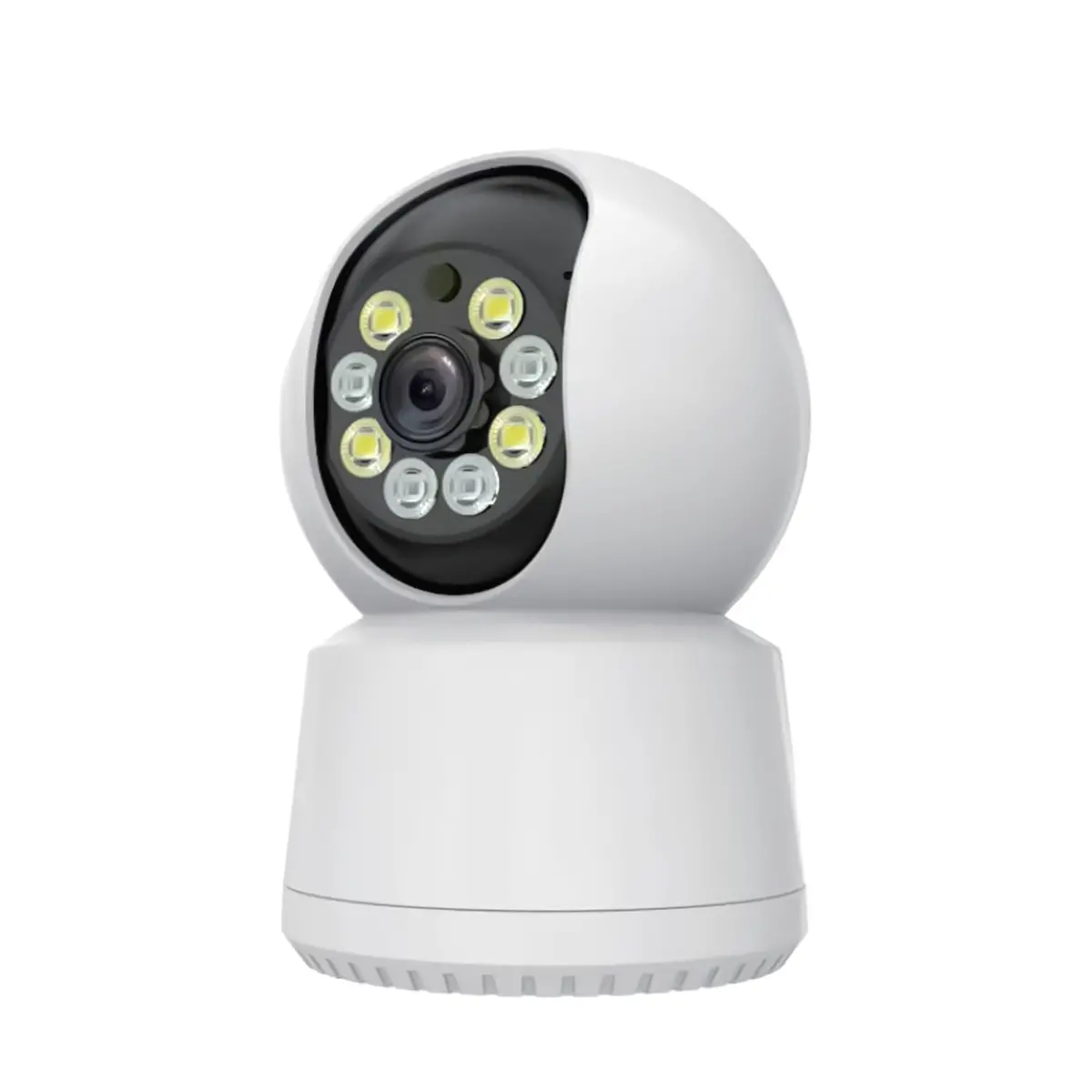 Cámara De Seguridad Inteligente Con Wifi 1080P Hd/32Gb, Color Blanco. 1