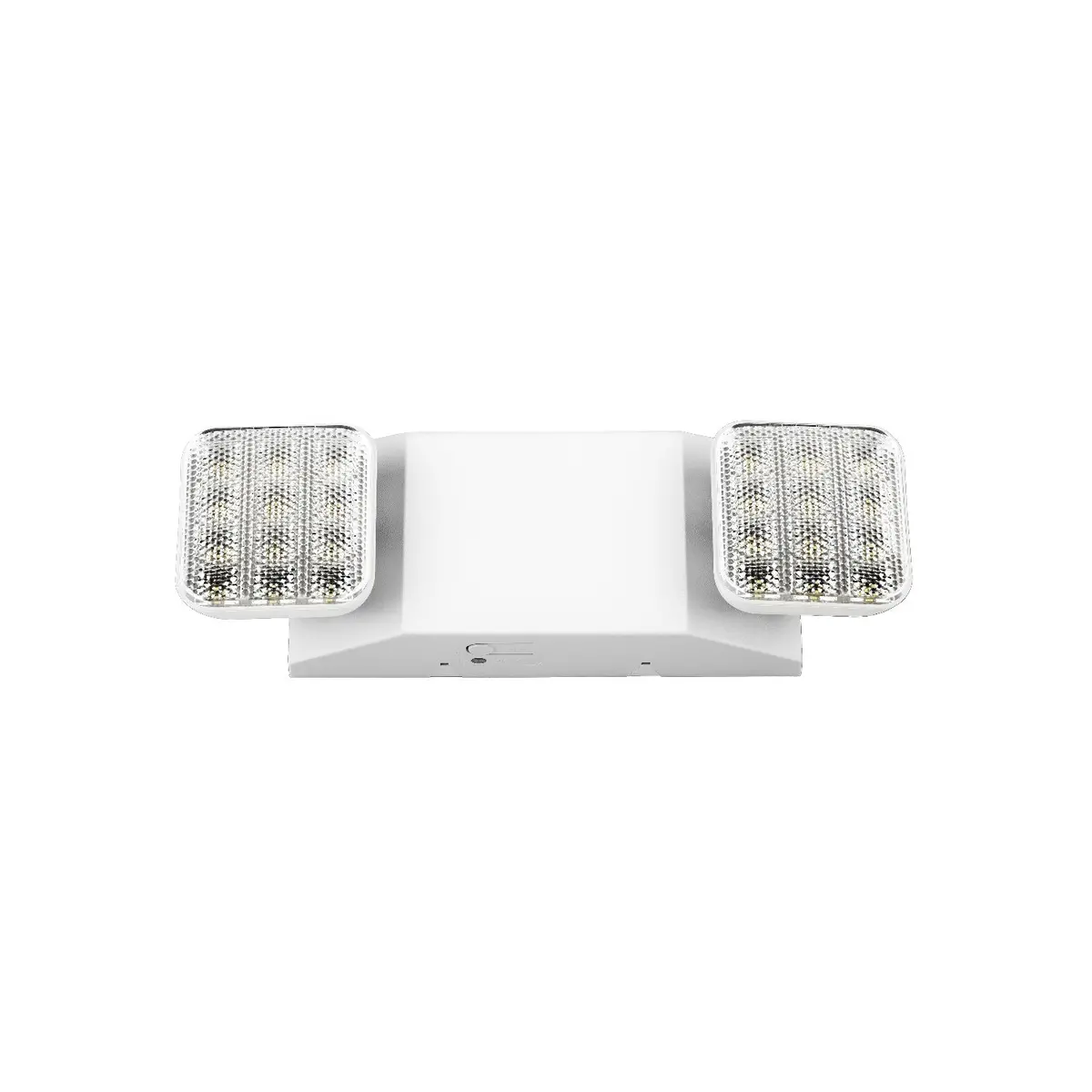 Lampara De Emergencia De 2 Bombillos Giratorios. 100-277V / 50-60Hz. Indicar Led. Material Plastico. 1