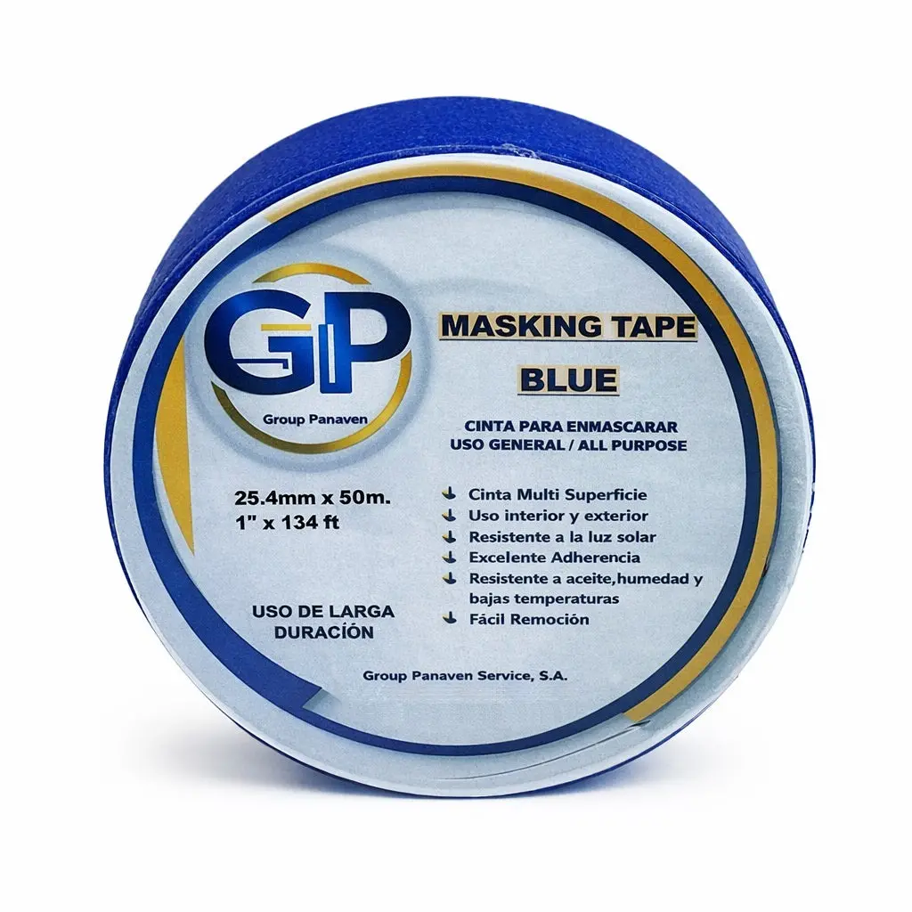 Cinta Masking Tape 1” X 50M. Color Azul 1