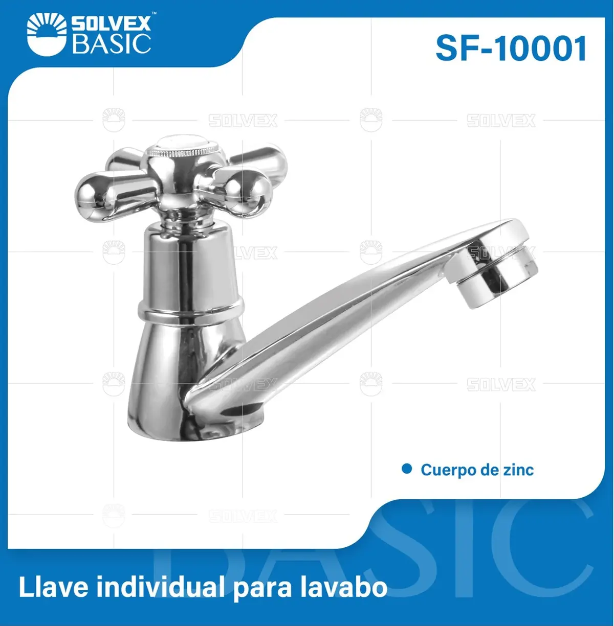 Grifo De Lavamanos Cromado Brillante. Pluma Llave Individual De Baño. 1