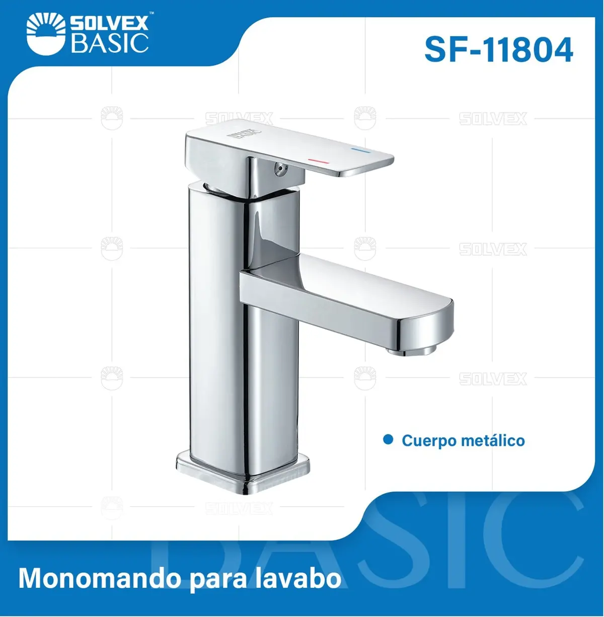 Grifo De Lavamanos Cromado Brillante Con Mezclador Monomando. Pluma Llave De Baño En Acero Inoxidable. 1
