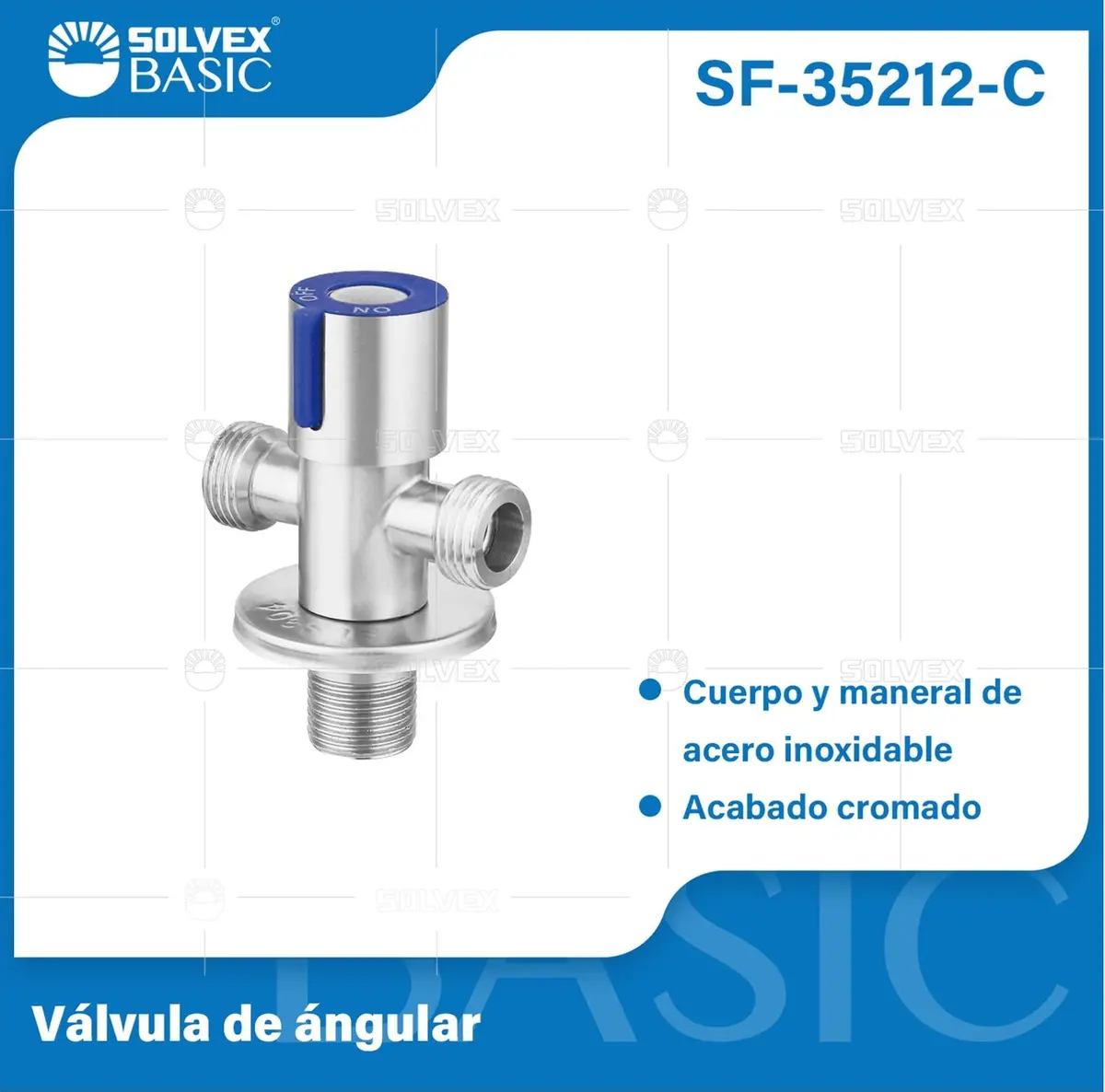 Llave De Ángulo Doble Para Lavamanos Y Fregadores. Válvula Cromada De Acero Inoxidable. 1