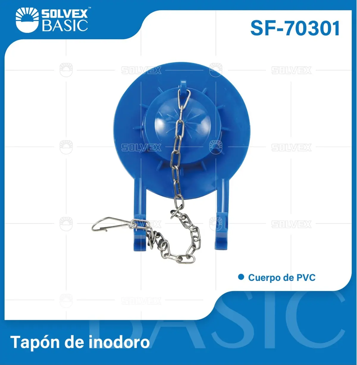 Tapón Flapper Para Inodoro Con Cadena De Pvc. Repuesto Universal Para Tanque Sanitario. 1