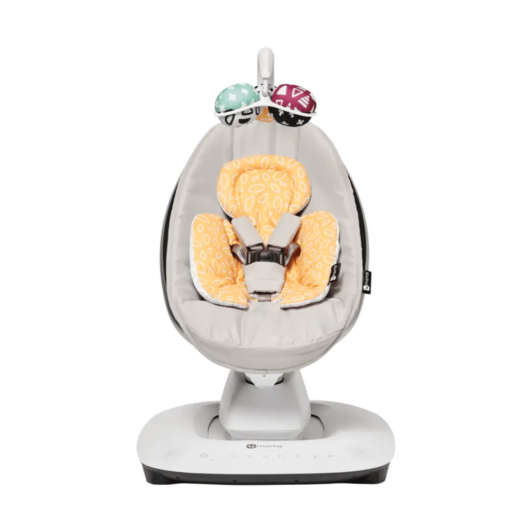 4Moms Newborn Insert For Mamaroo 5 - Yellow/Mesh 1