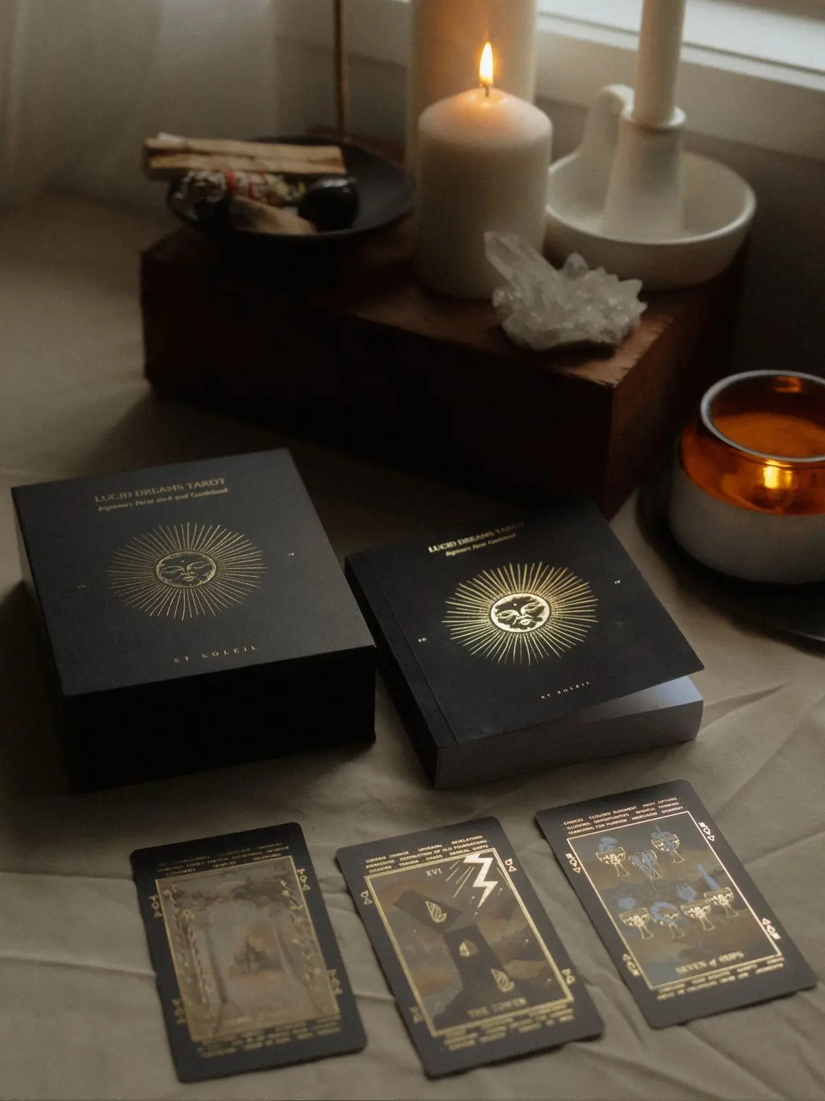 Lucid Dreams Tarot Deck - Black 2
