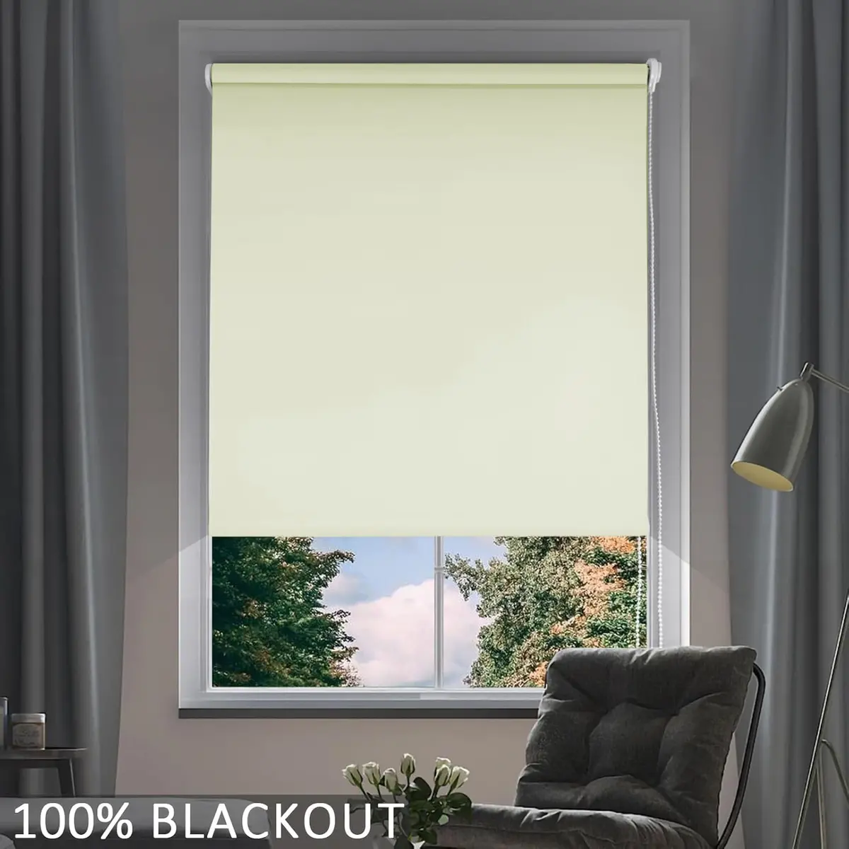 Blackouts Rollers 100% Opacos. Color Beige Claro 1