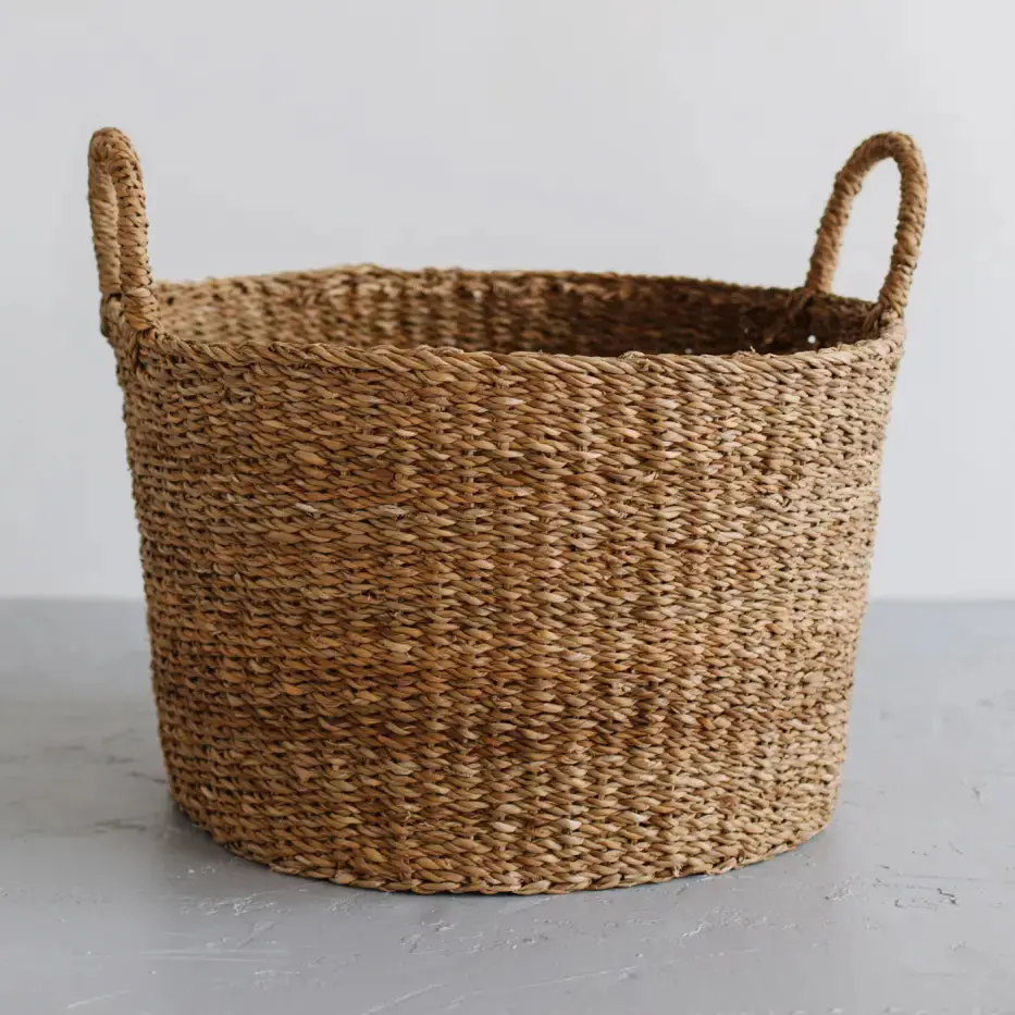 Round Laundry Basket - Harvest 1