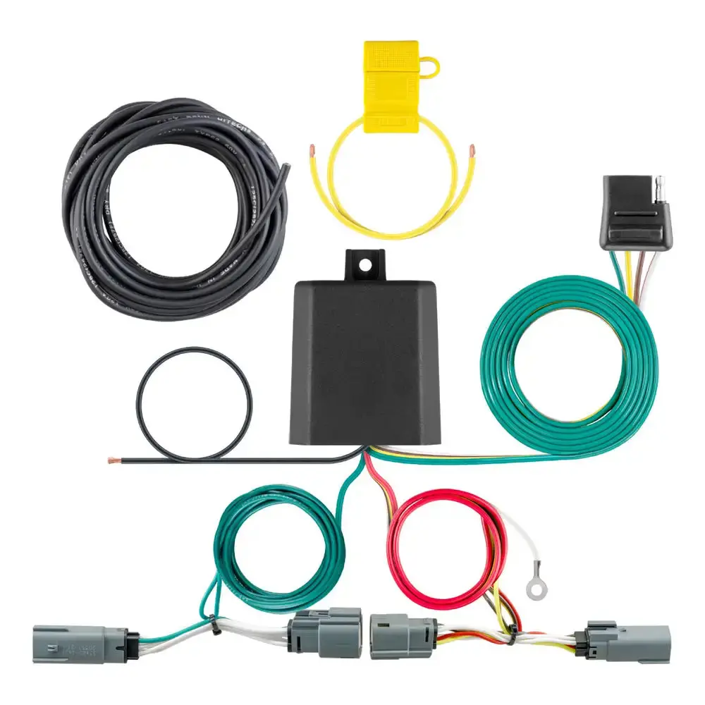Curt 56462 Custom Wiring Harness 4-Way Flat Output Select Ford Bronco 1
