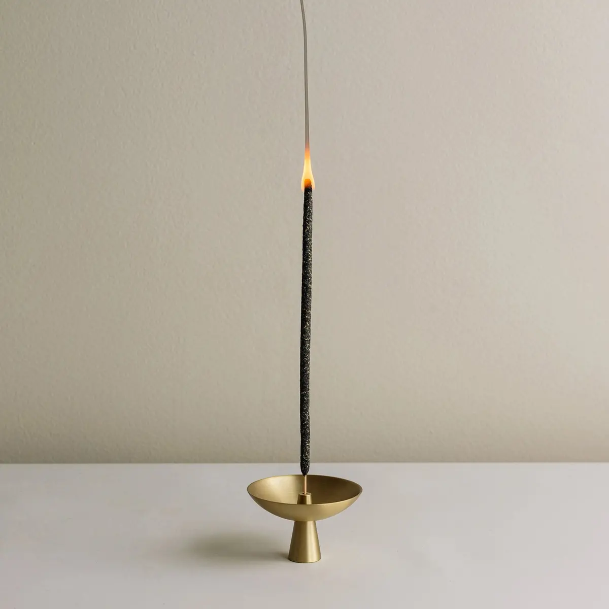 Brass Incense Holder With Ash Catcher 1