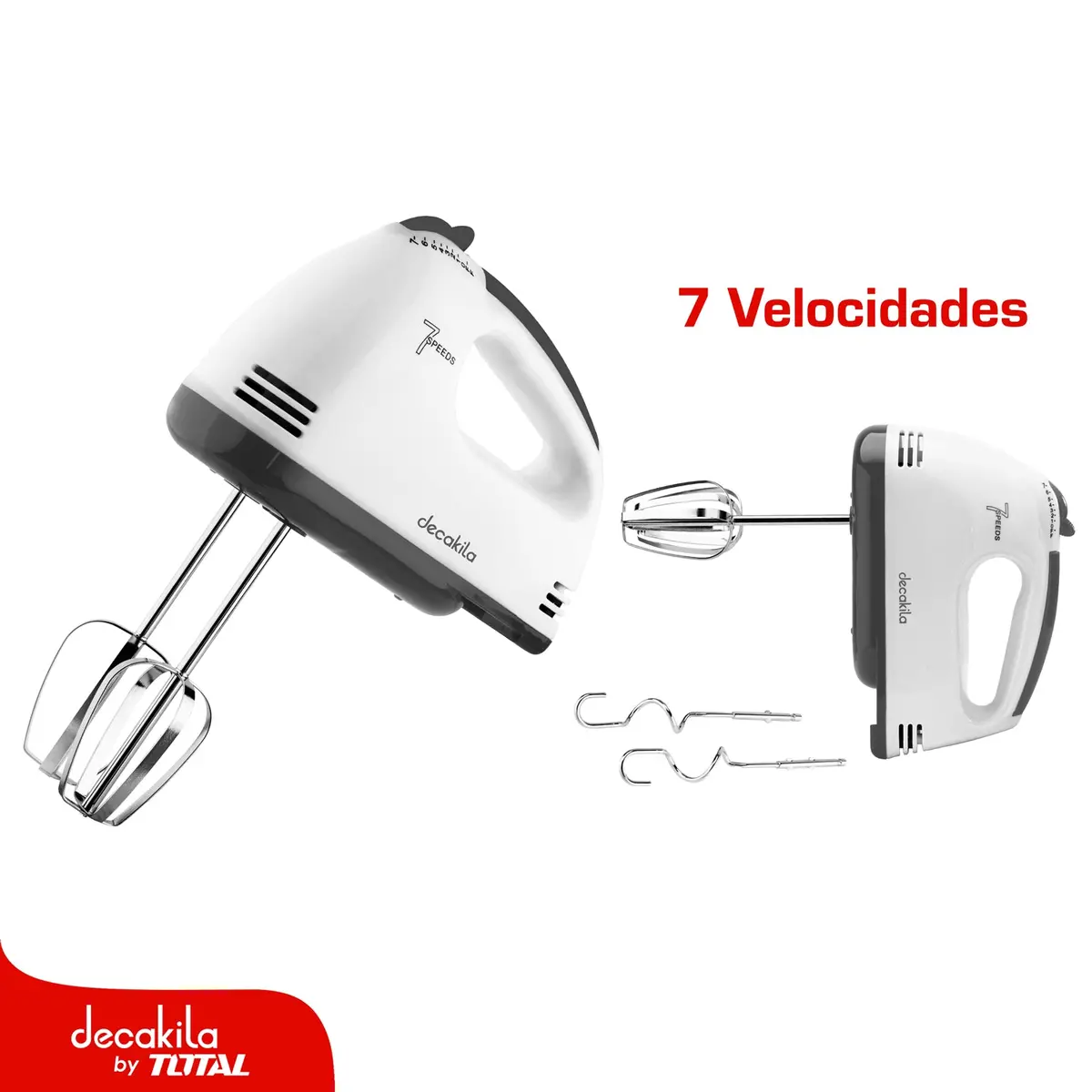 Batidora De Mano 120W 7 Velocidades 120V ~ 50/60Hz 1