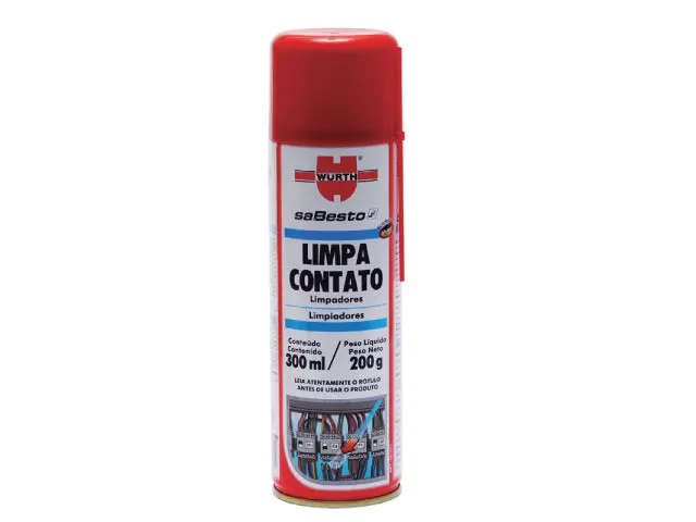 Limpiador De Contactos 300 Ml. Wurth 1