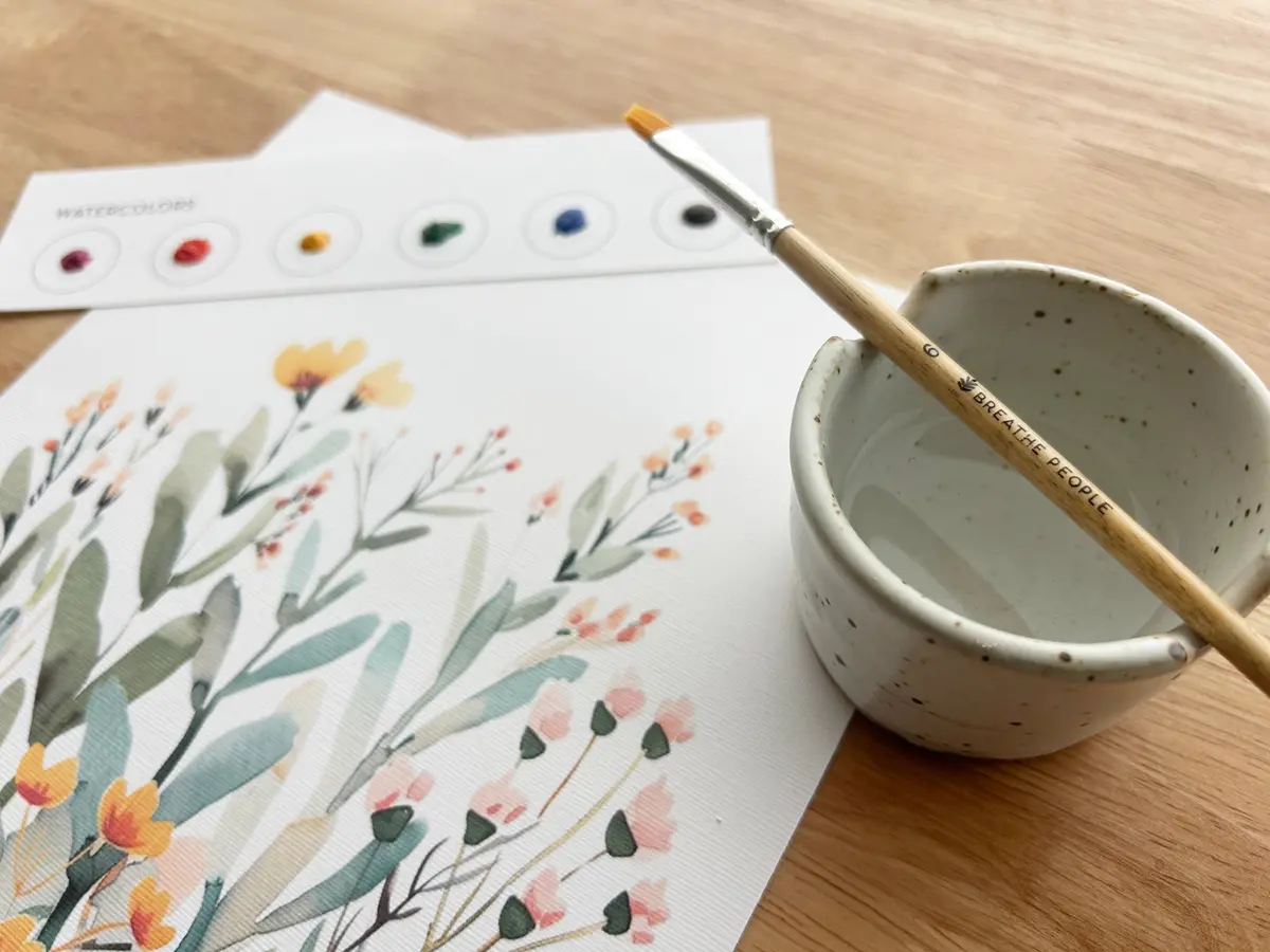 Desert Bloom All-In-One Beginner Watercolor Kit 1