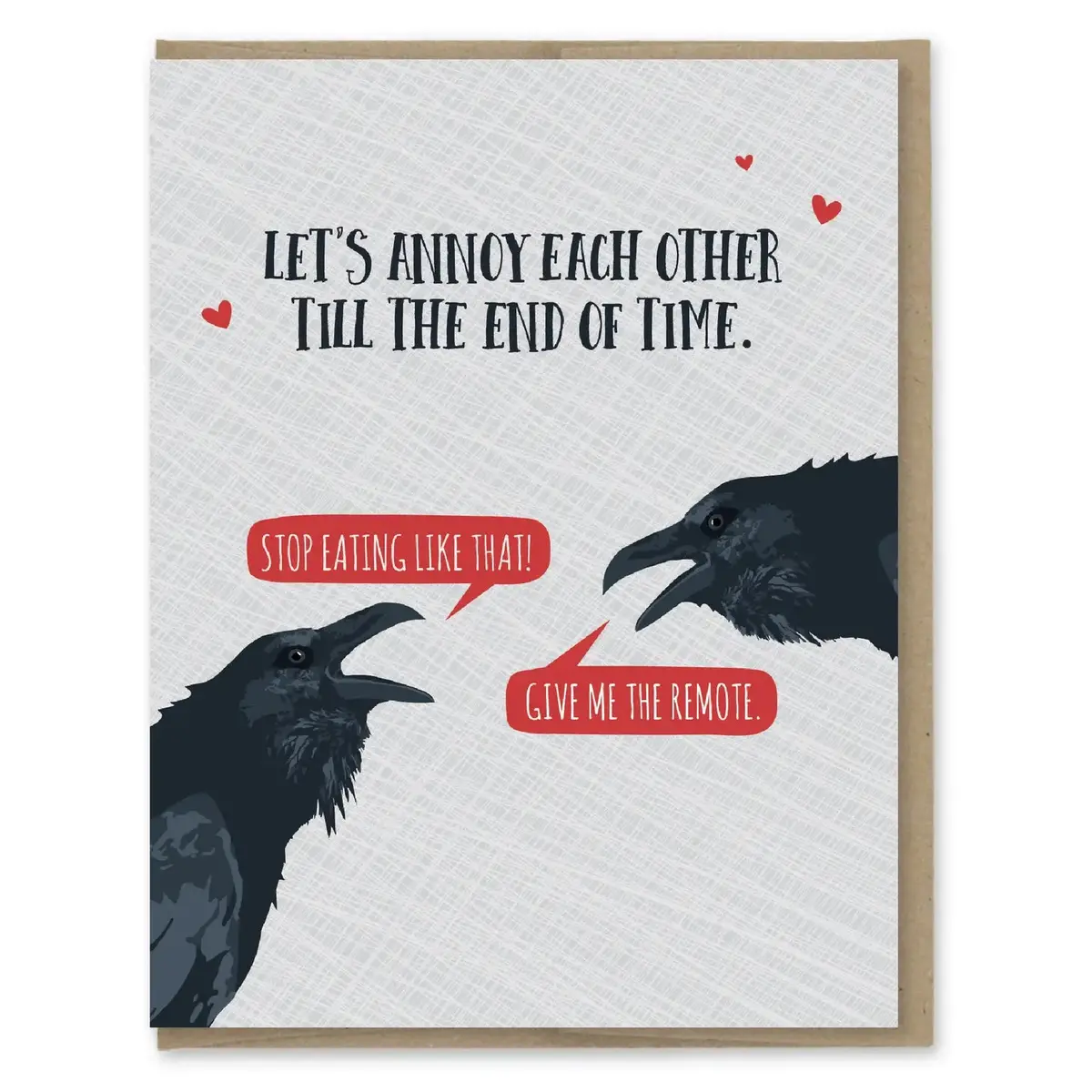 Annoy Each Other Romance Card 1