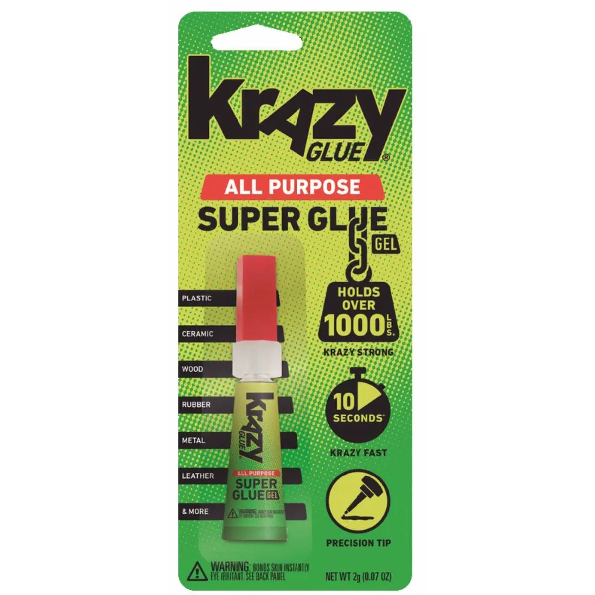 Krazy Glue Formula "Gel” 2 Gramos 1