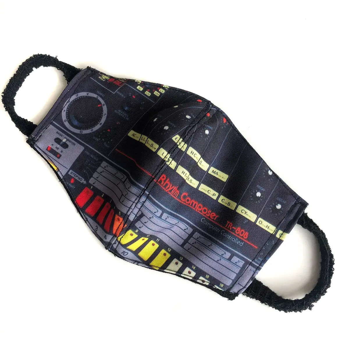 808 Face Mask, Drum Machine Fitted Face Cover 1