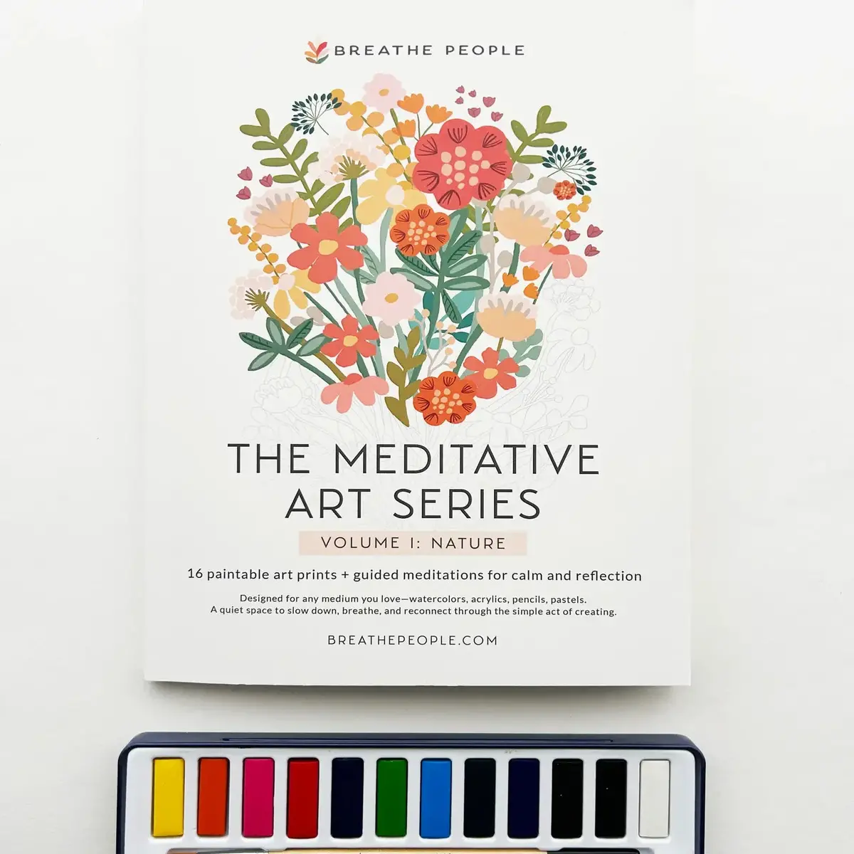 Meditative Art Book - 16 Pages Of Guided Creative Ritual 1