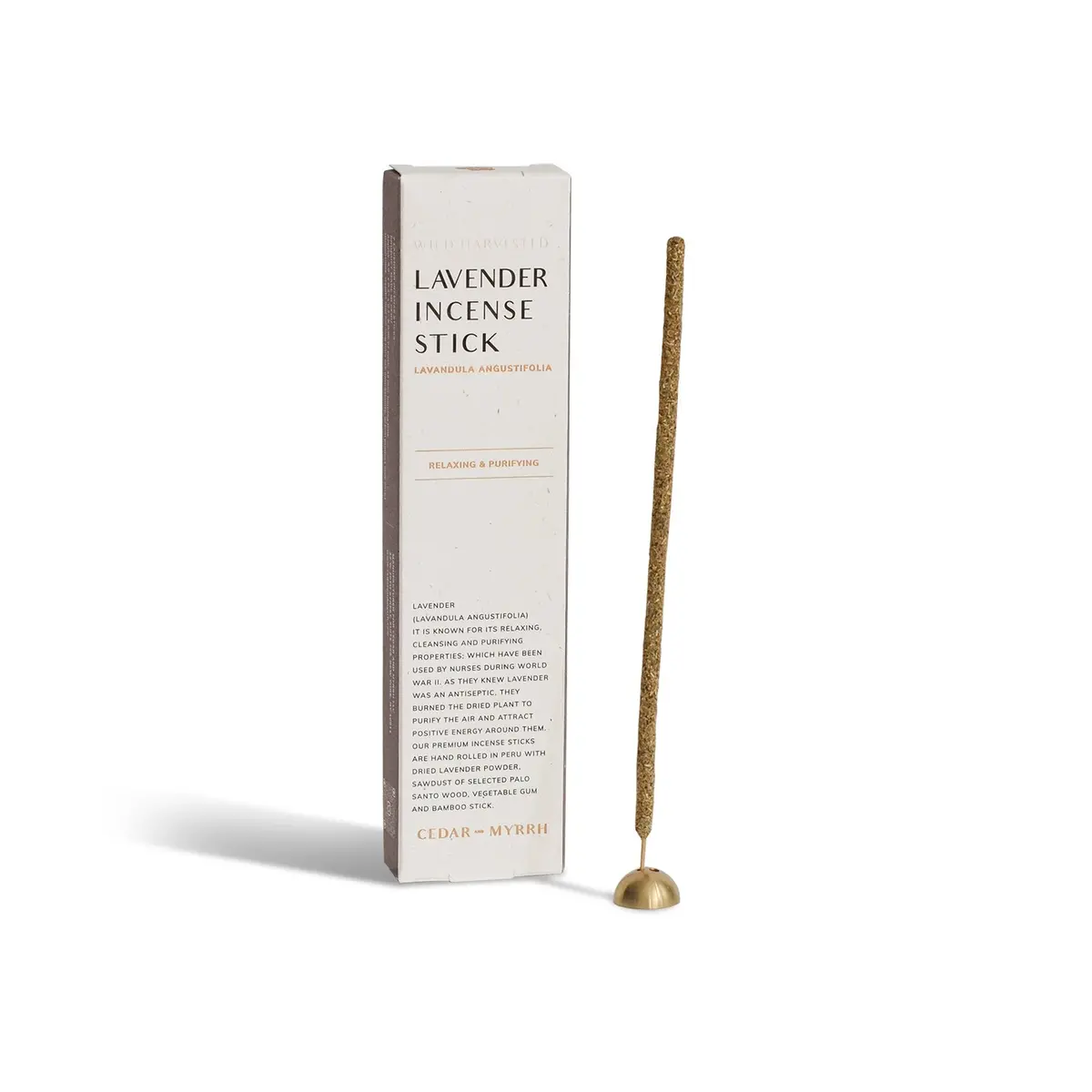 Lavender Hand Rolled Incense 1