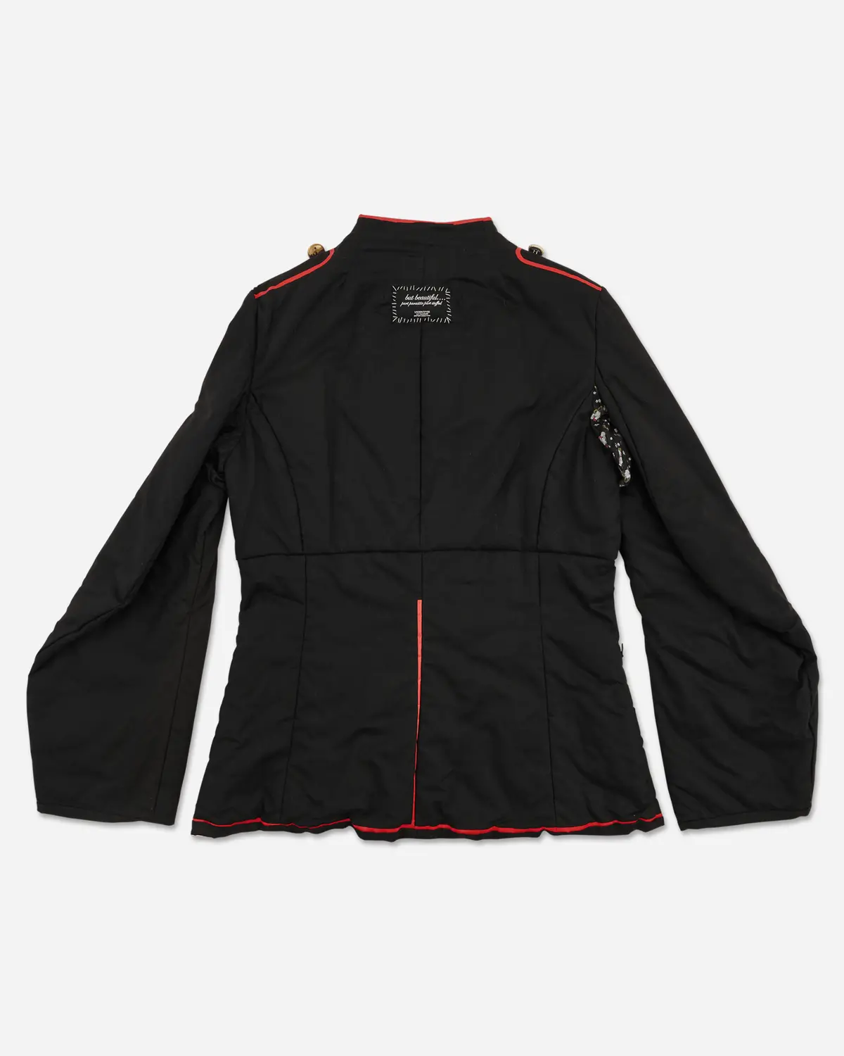 Napoleon Structured Military Jacket Black 2