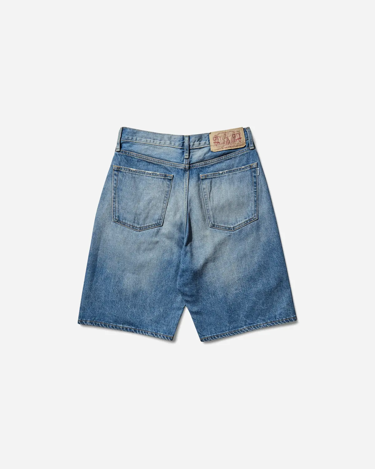 Men's Twin Sta Denim Shorts Light Indigo 2