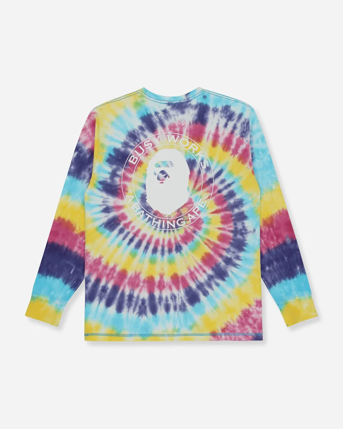 Men's Bape Tie Dye T-Shirt Multicolor 2