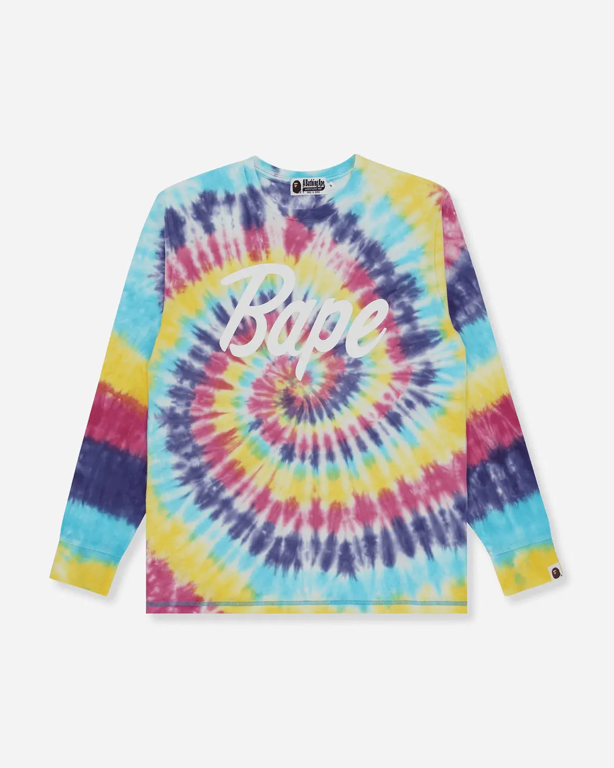 Men's Bape Tie Dye T-Shirt Multicolor 1