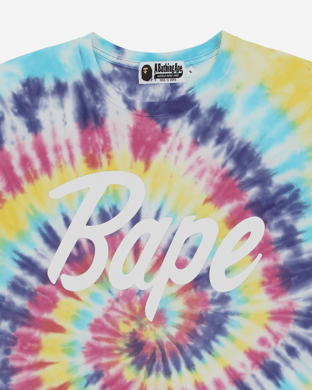 Men's Bape Tie Dye T-Shirt Multicolor 3