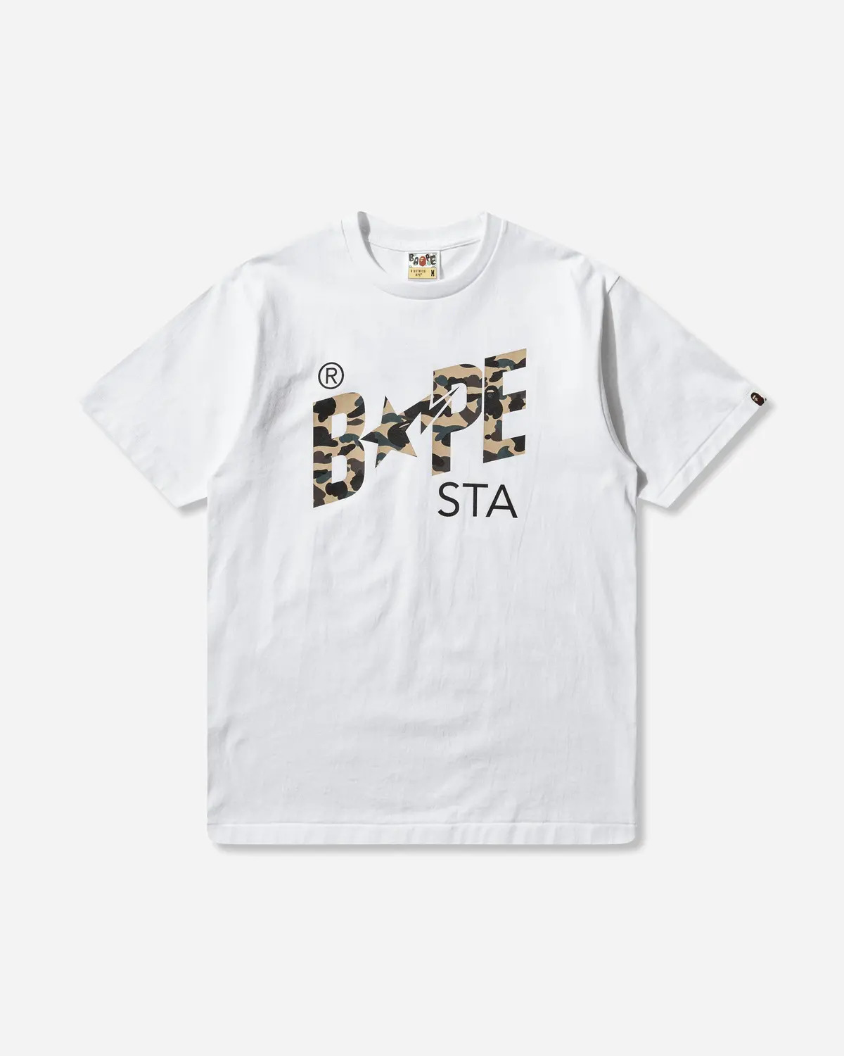 Men's 1St Camo Bape Sta T-Shirt White 1
