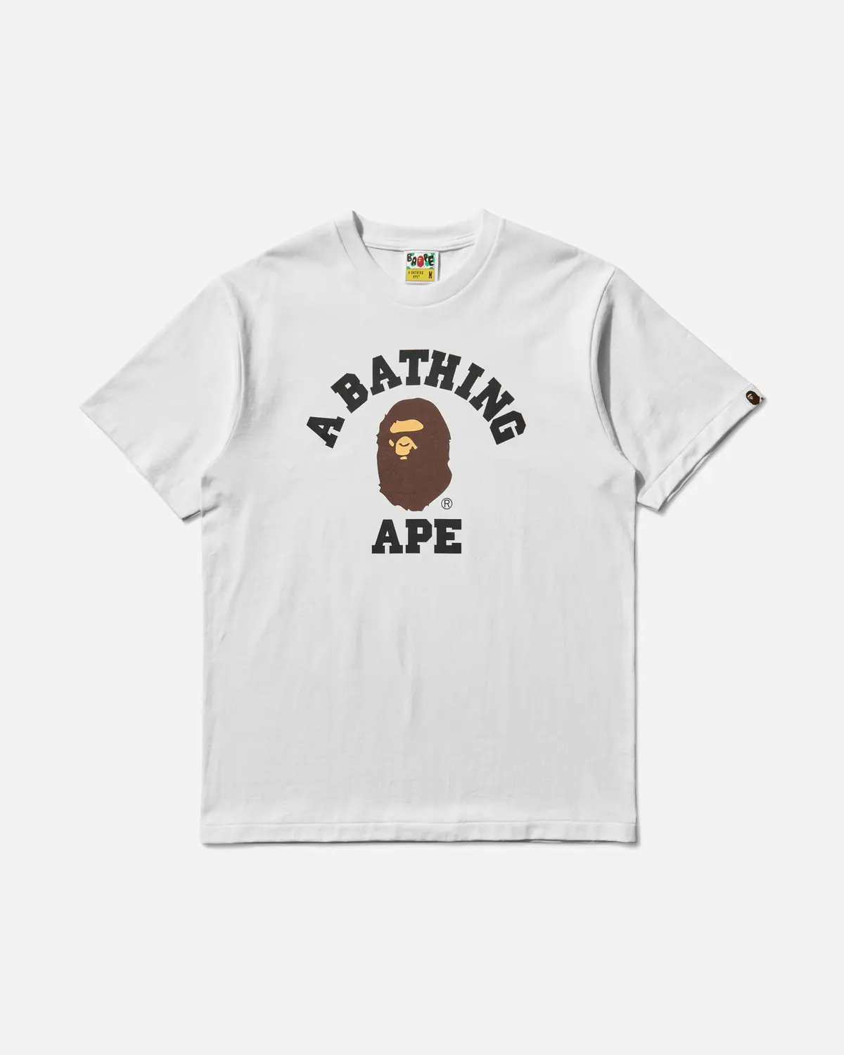 Men's College T-Shirt White 1