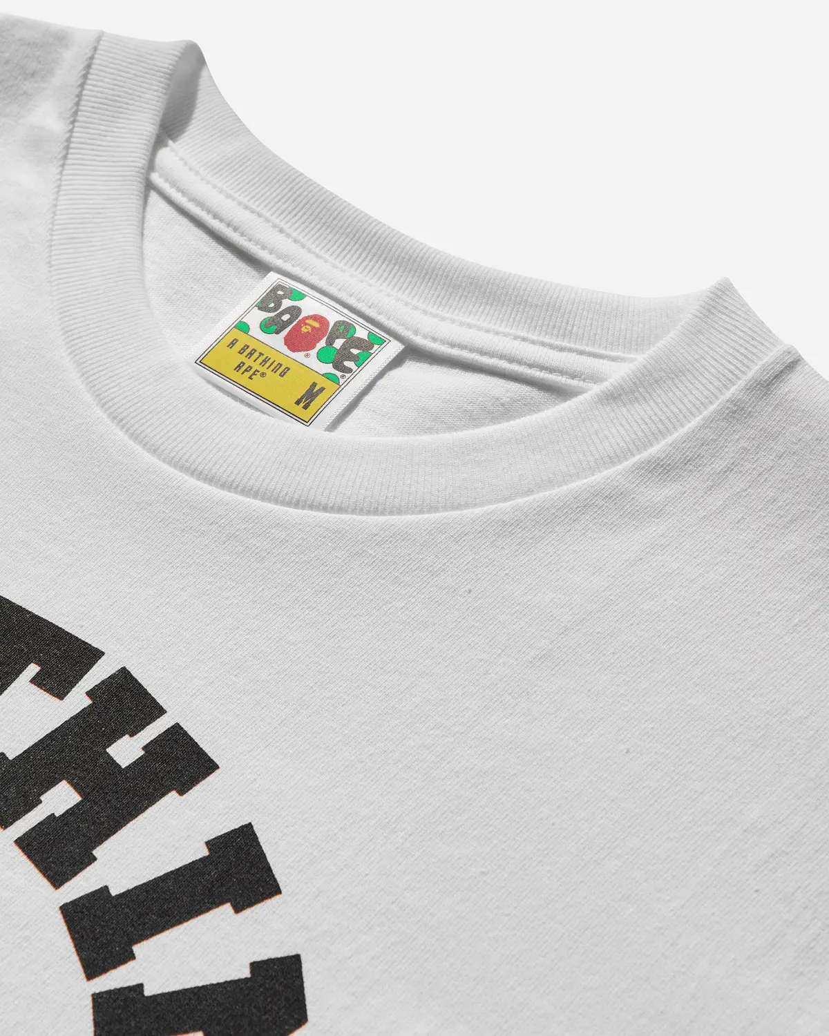 Men's College T-Shirt White 3