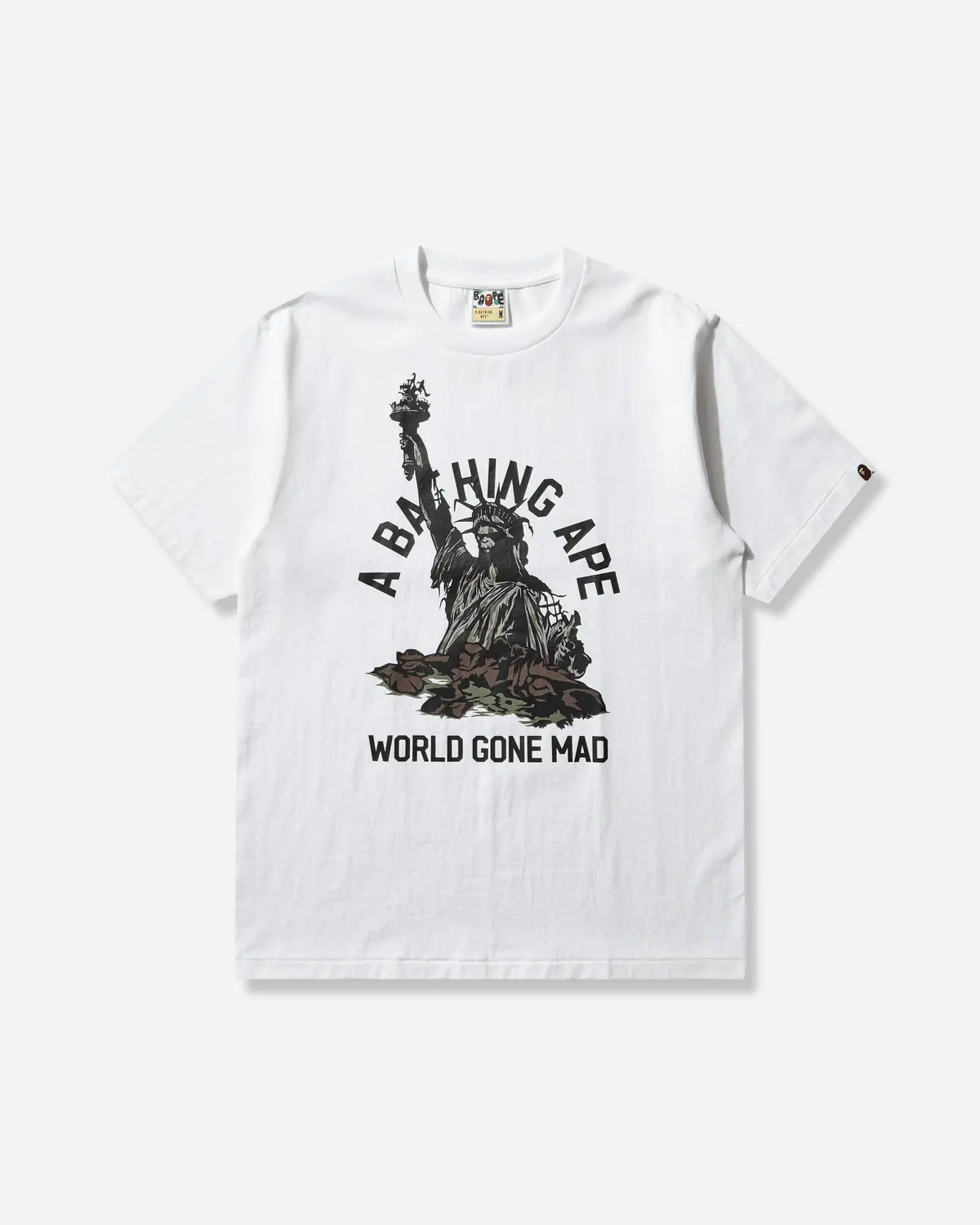 Men's Statue Of Liberty T-Shirt White 1