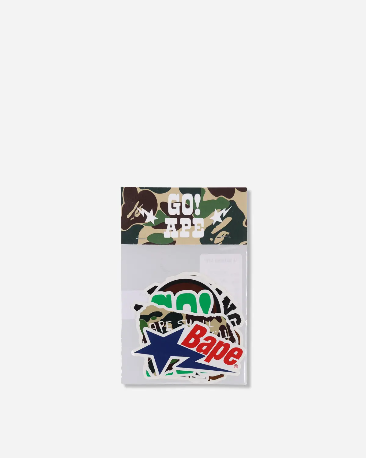Bape Sticker Set Multicolor 1