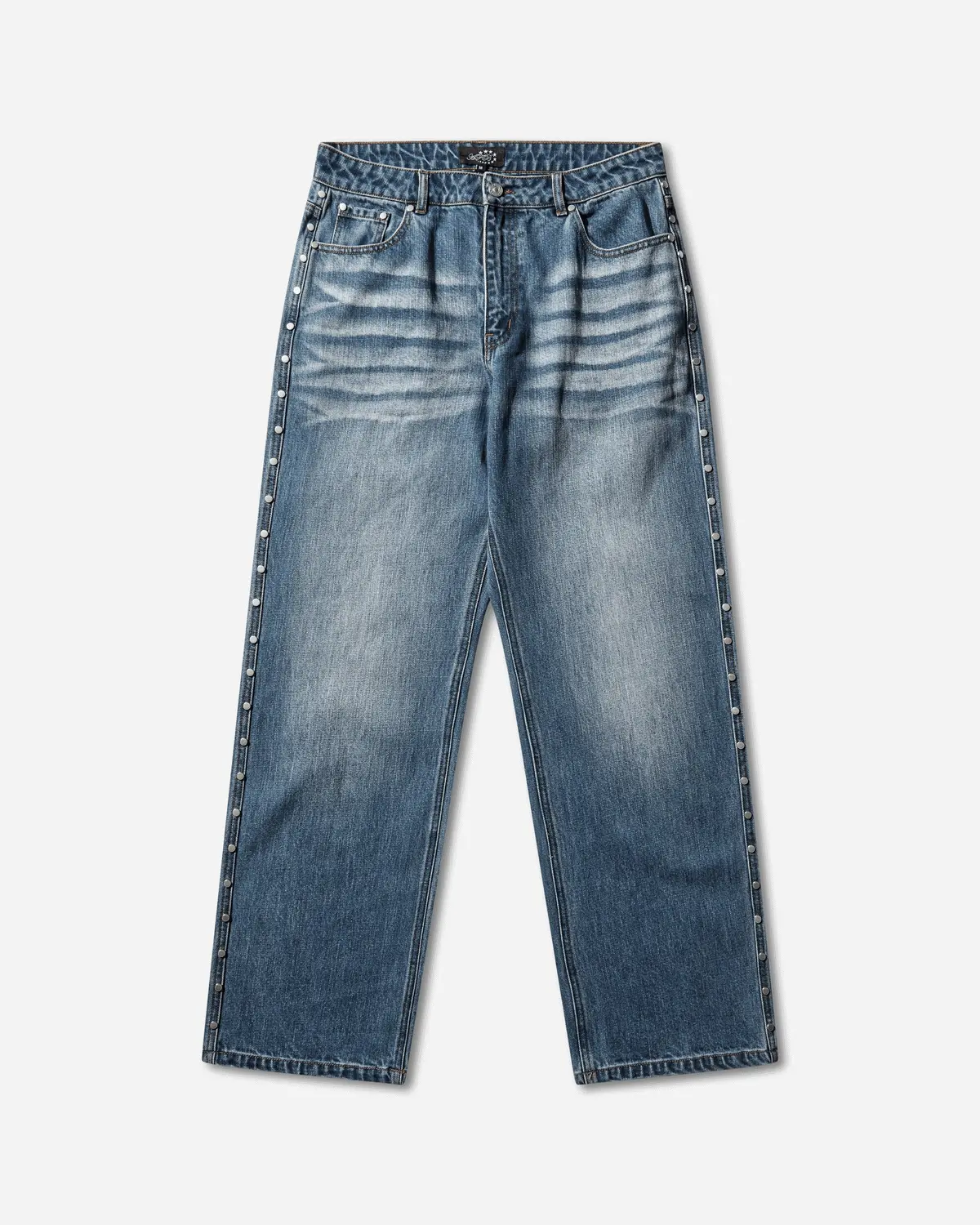 Street Straight Pants Indigo 1