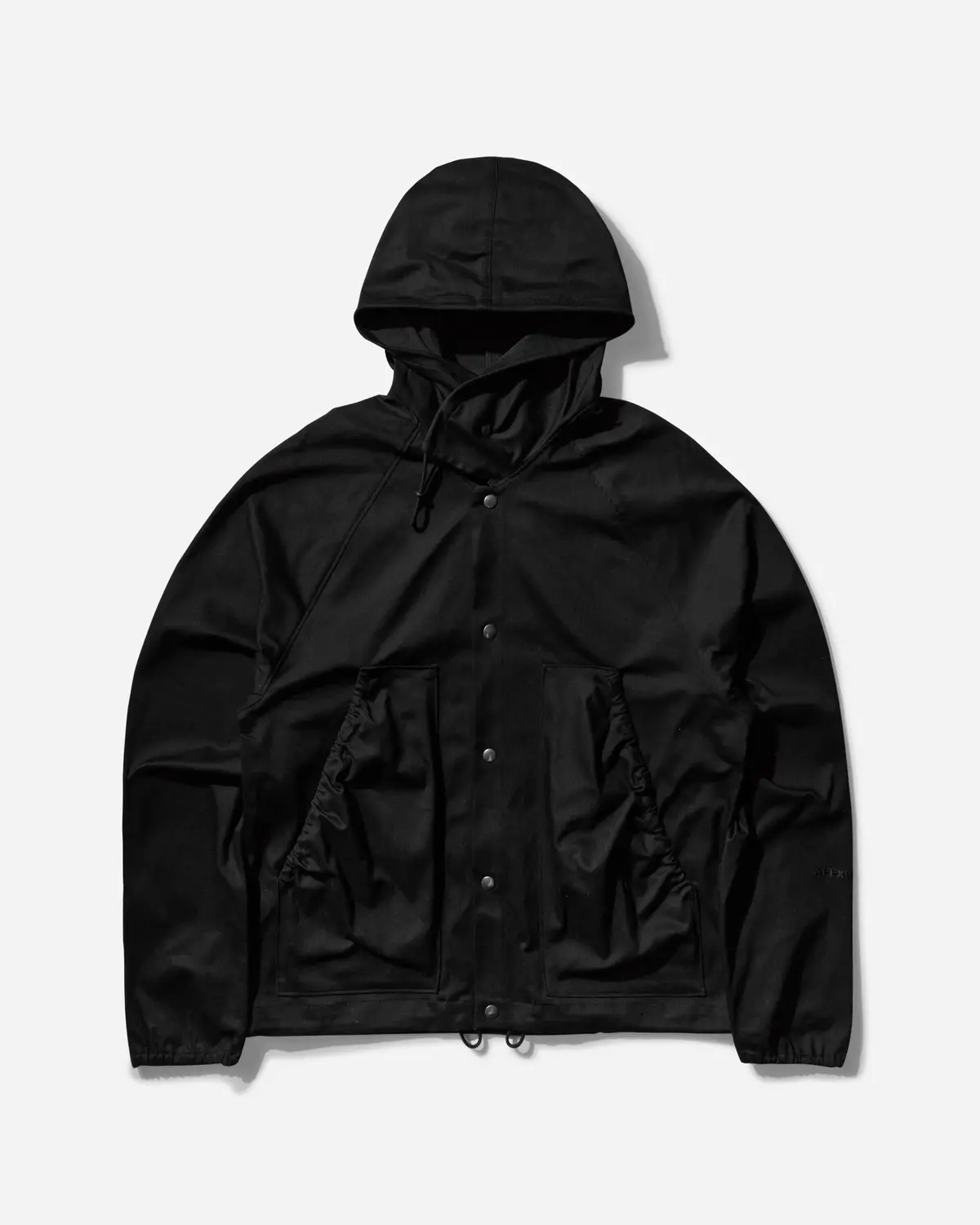 Men's Parka Shell Jacket Black 1