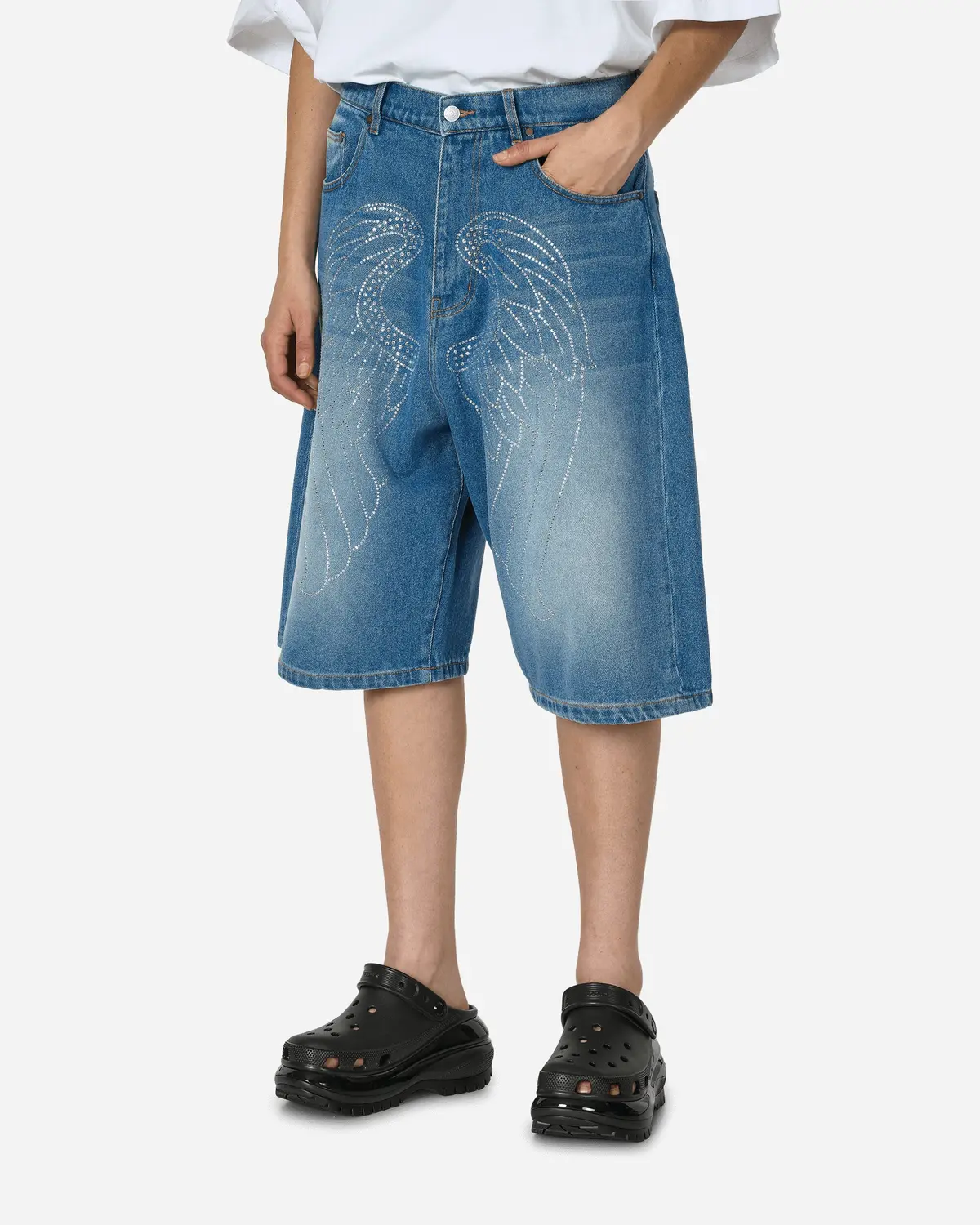 Angel Short Jeans Blue 1