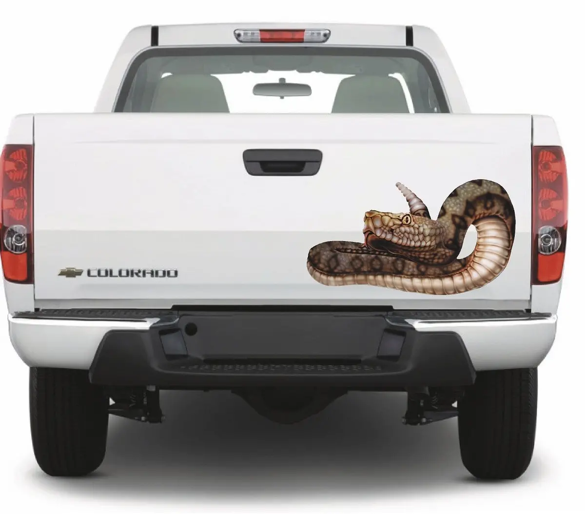 Rattlesnake Adder Tailgate Vinyl Decal 1