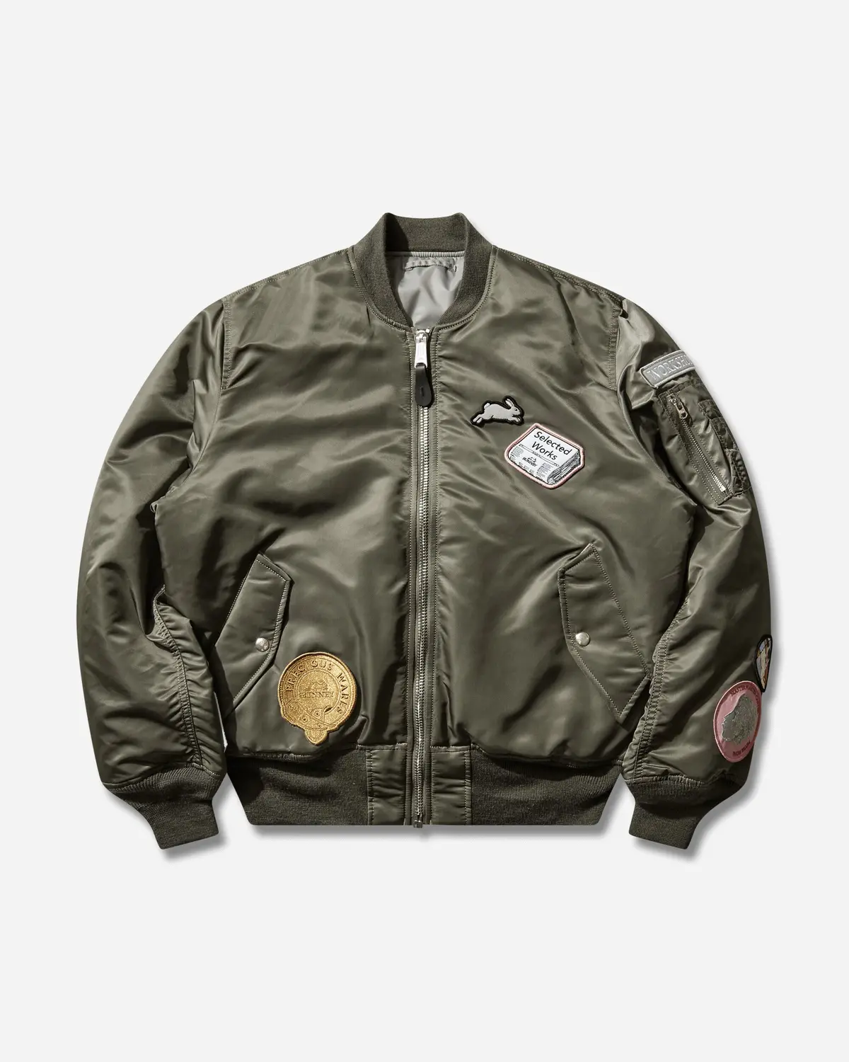 Bunney Ma-1 Bomber Jacket Vintage Green 1