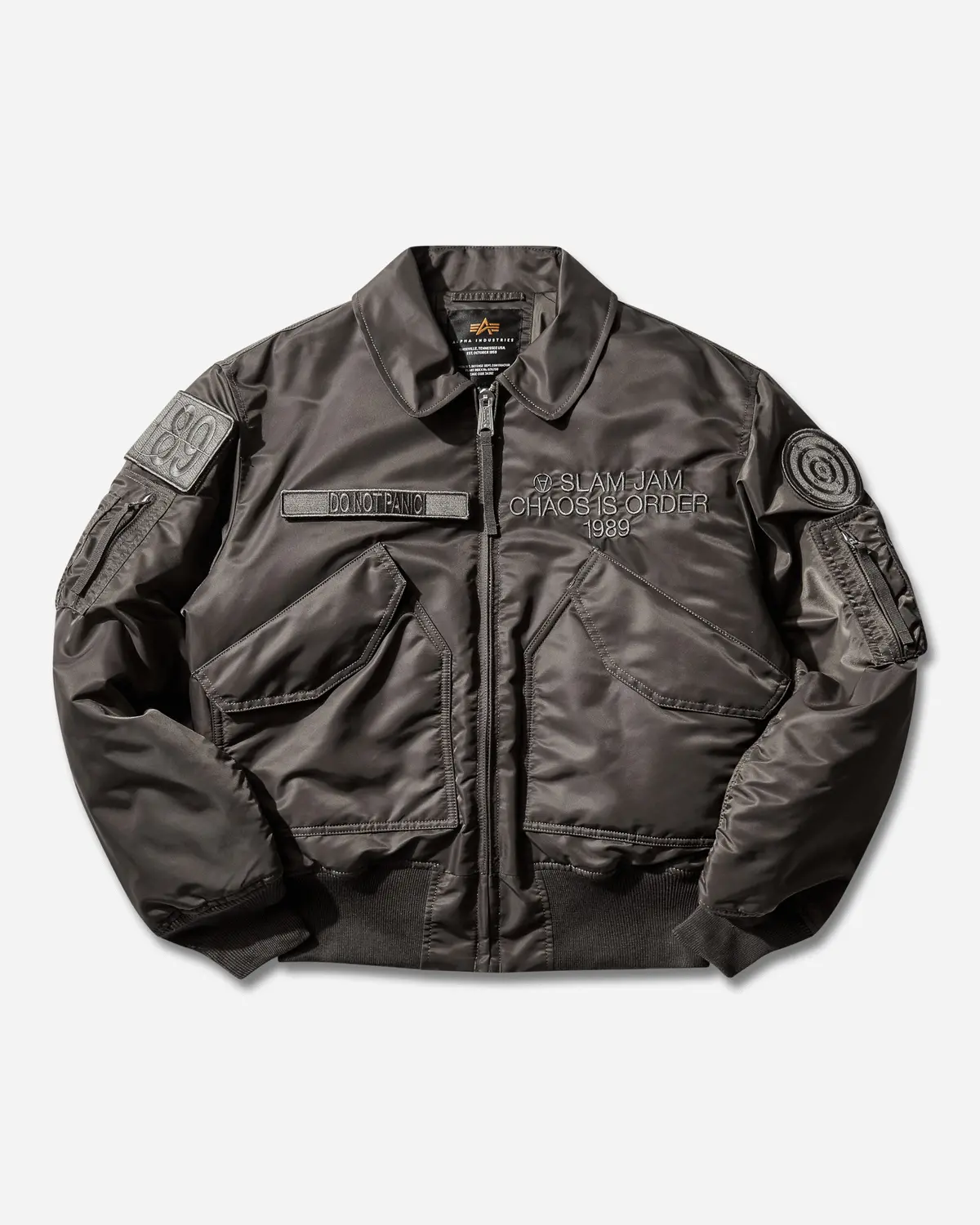 Slam Jam Cwu-45 Heritage Bomber Jacket Rep Grey 1