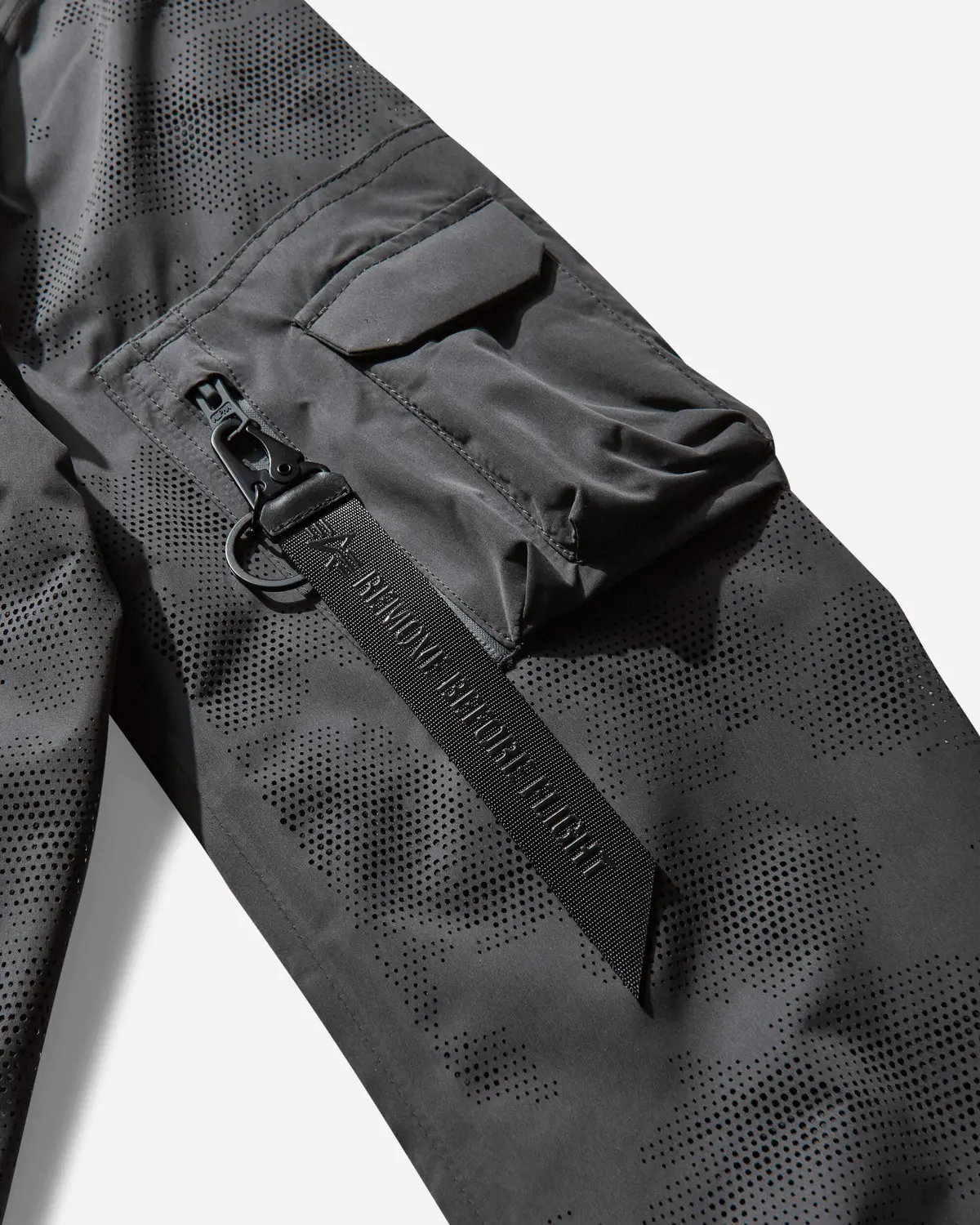 Men's Uv L-2B Laser Cut Flight Jacket Charcoal 3