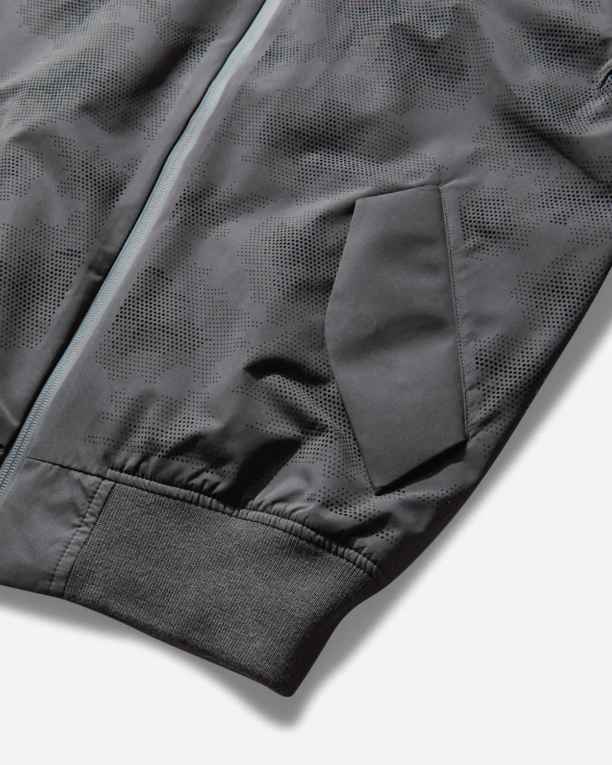 Men's Uv L-2B Laser Cut Flight Jacket Charcoal 4