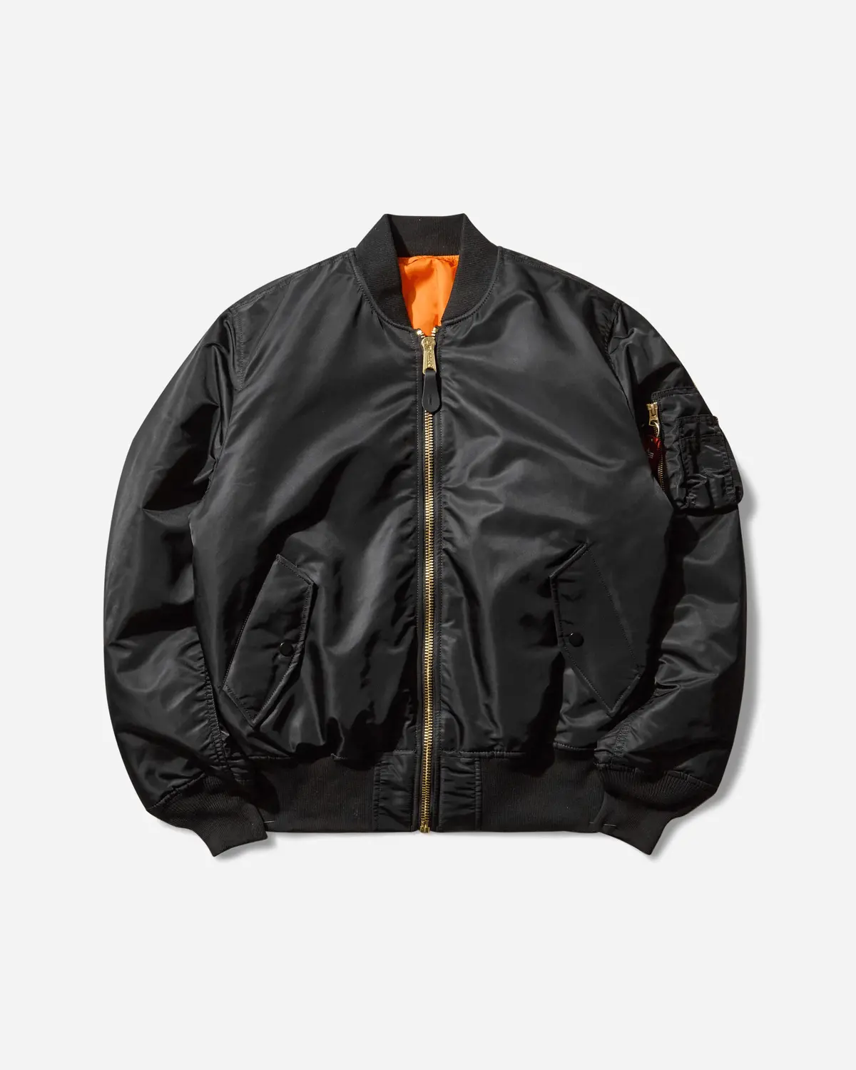 Ma-1 Heritage Bomber Jacket Black 1