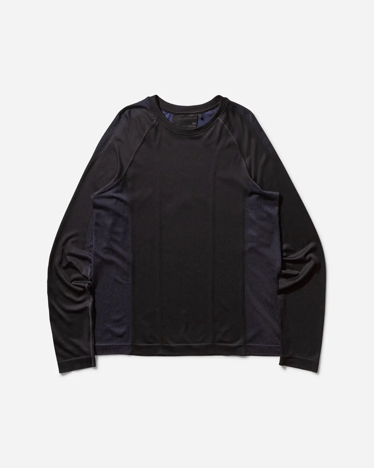 Men's Uv Seamless Longsleeve T-Shirt Black 1