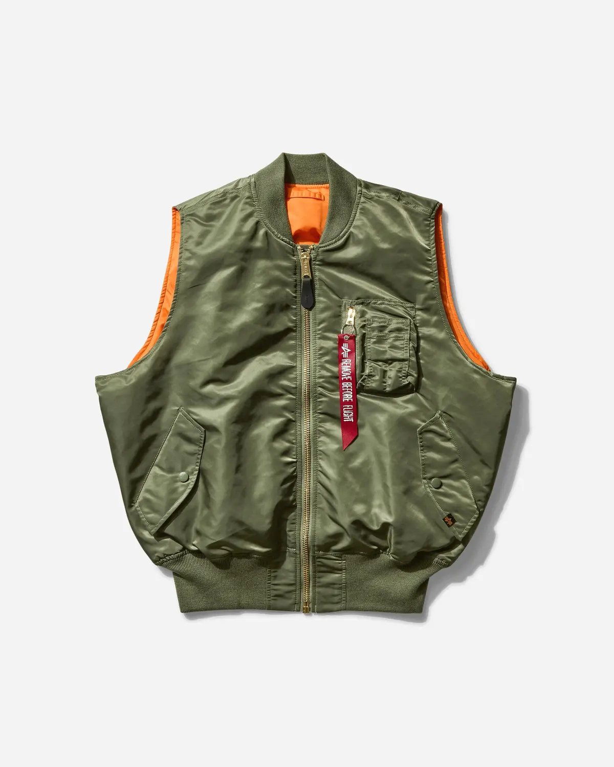 Men's Ma-1 Heritage Vest Sage Green 1
